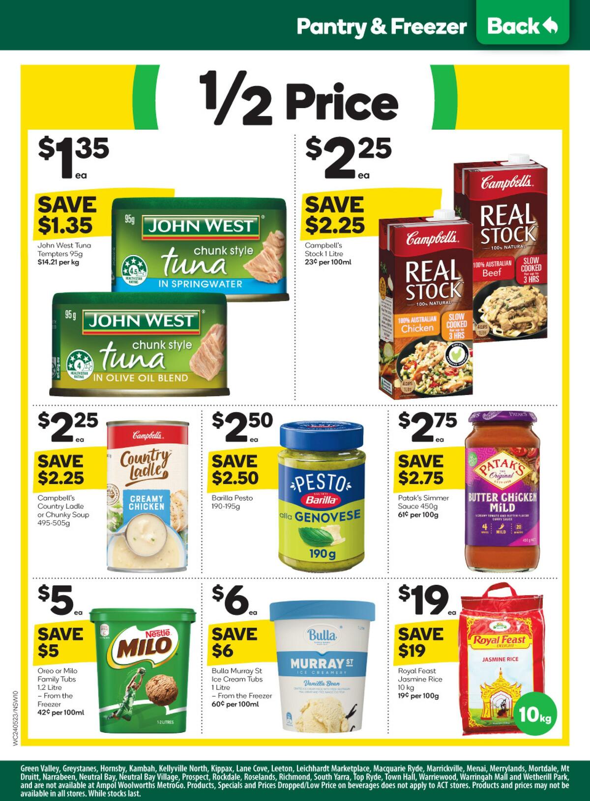 Woolworths Catalogues from 24 May