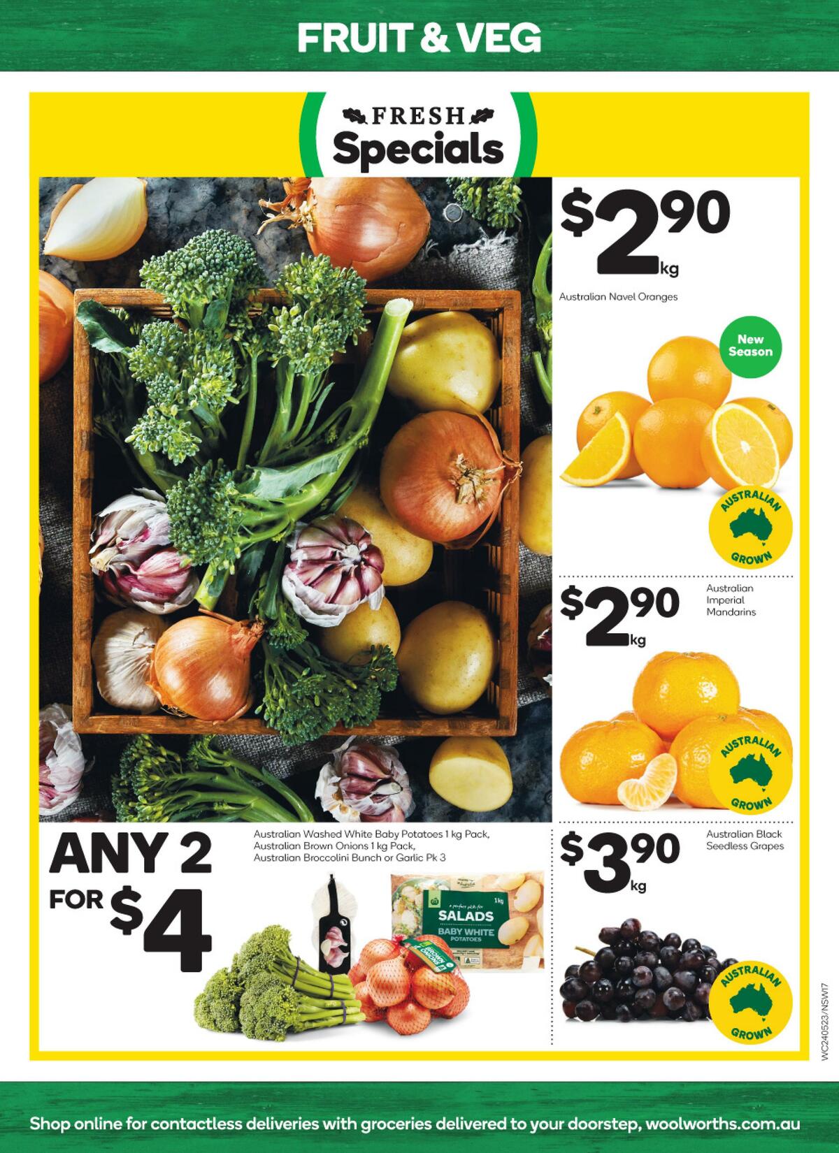 Woolworths Catalogues from 24 May