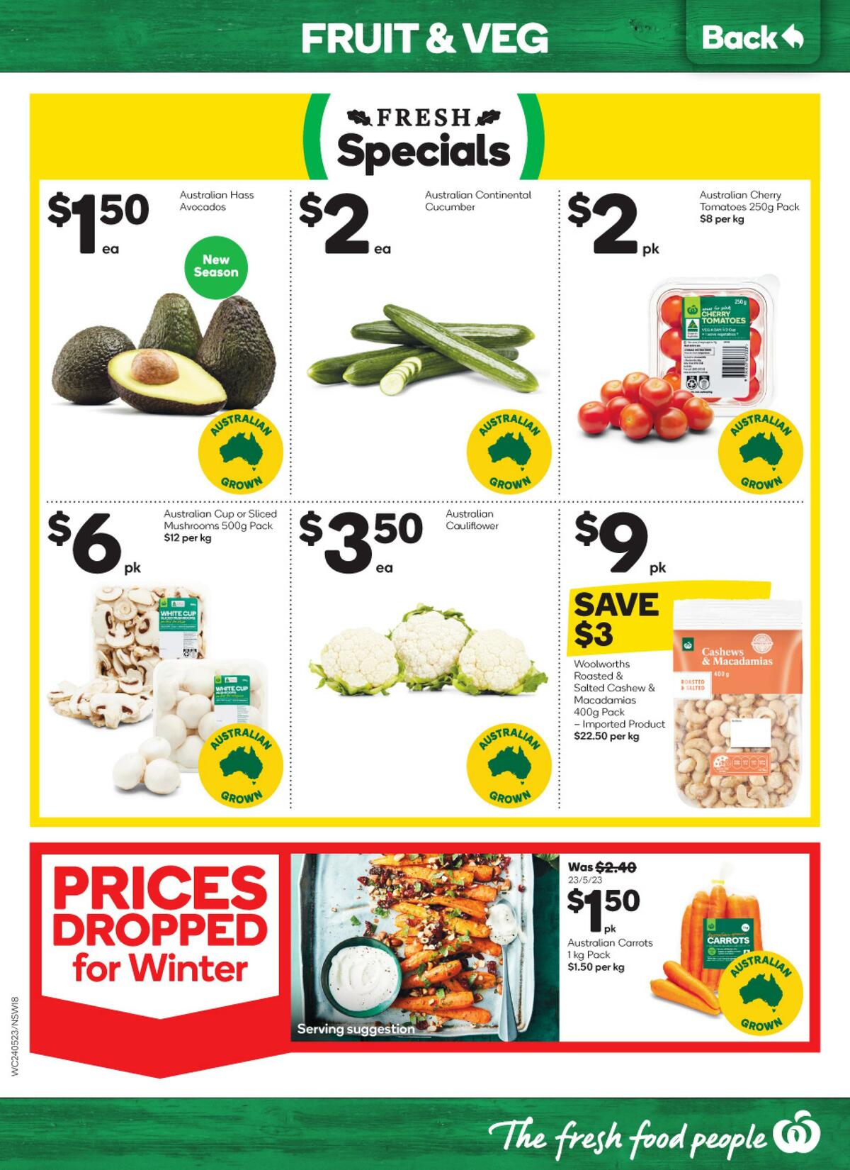 Woolworths Catalogues from 24 May