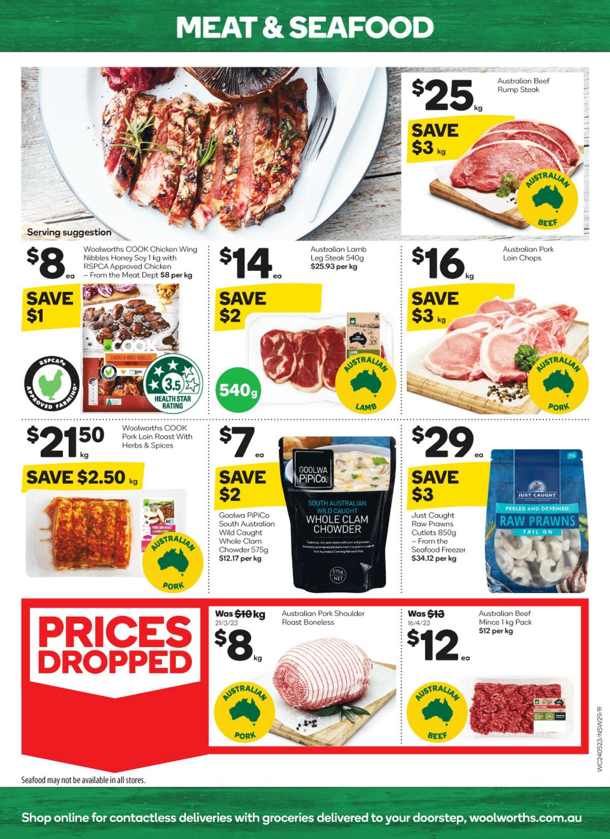 Woolworths Catalogues from 24 May