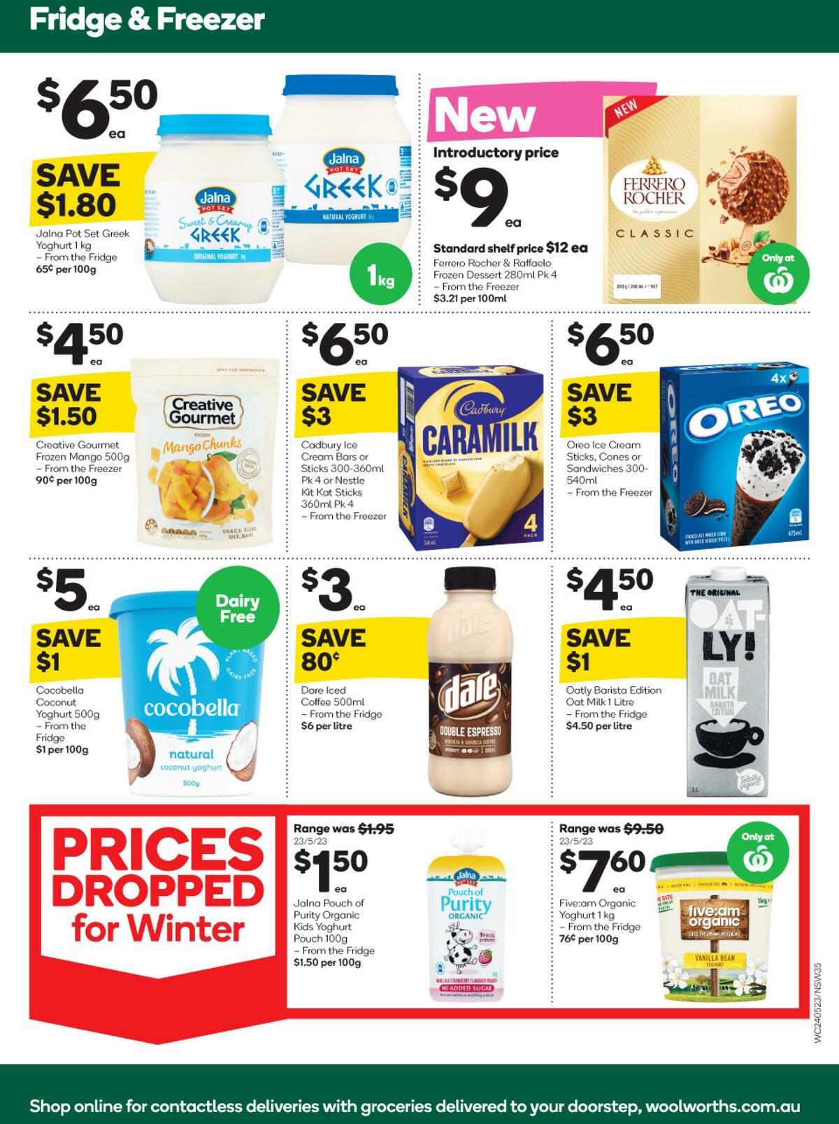 Woolworths Catalogues from 24 May