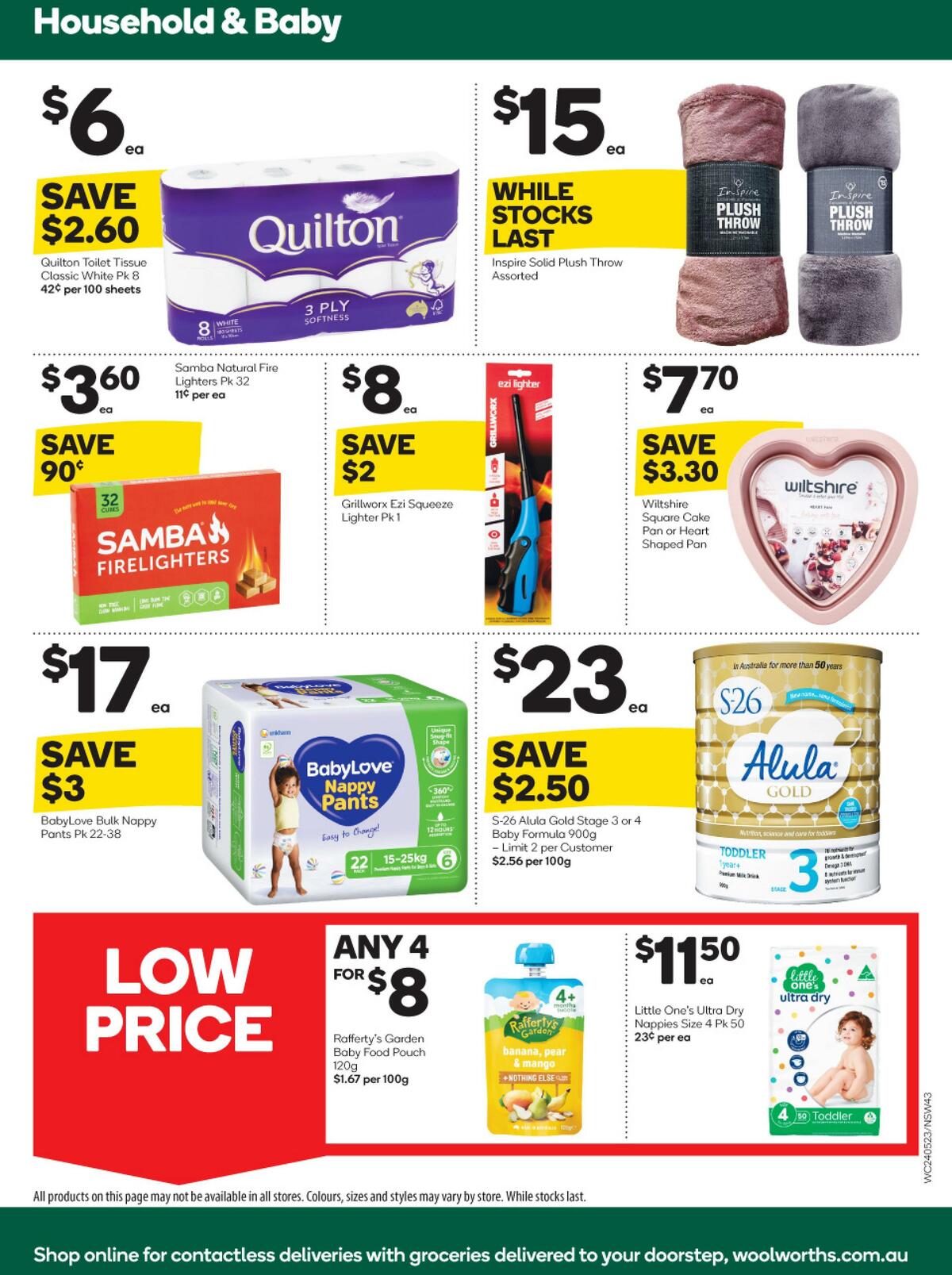 Woolworths Catalogues from 24 May