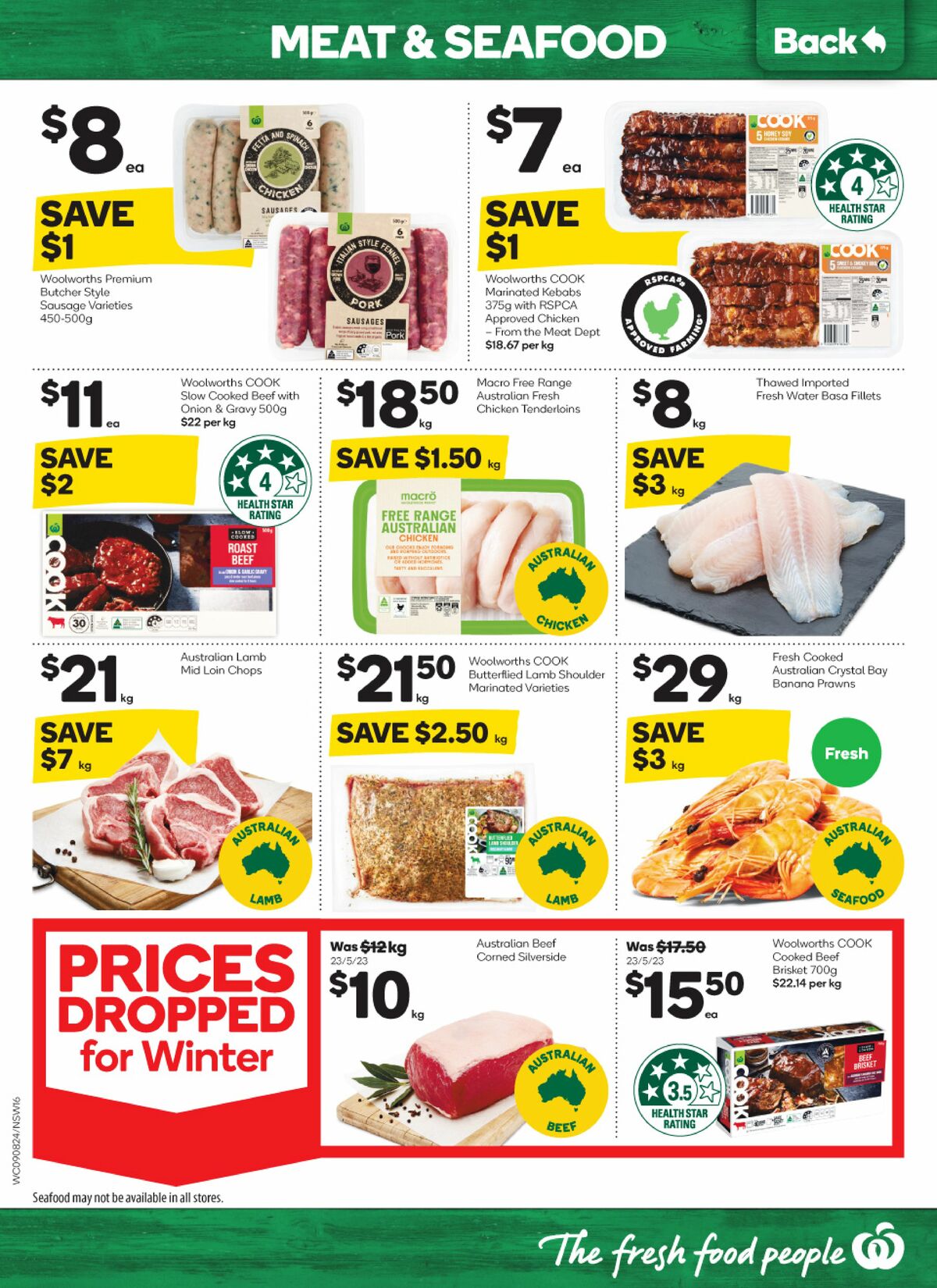 Woolworths Catalogues from 9 August