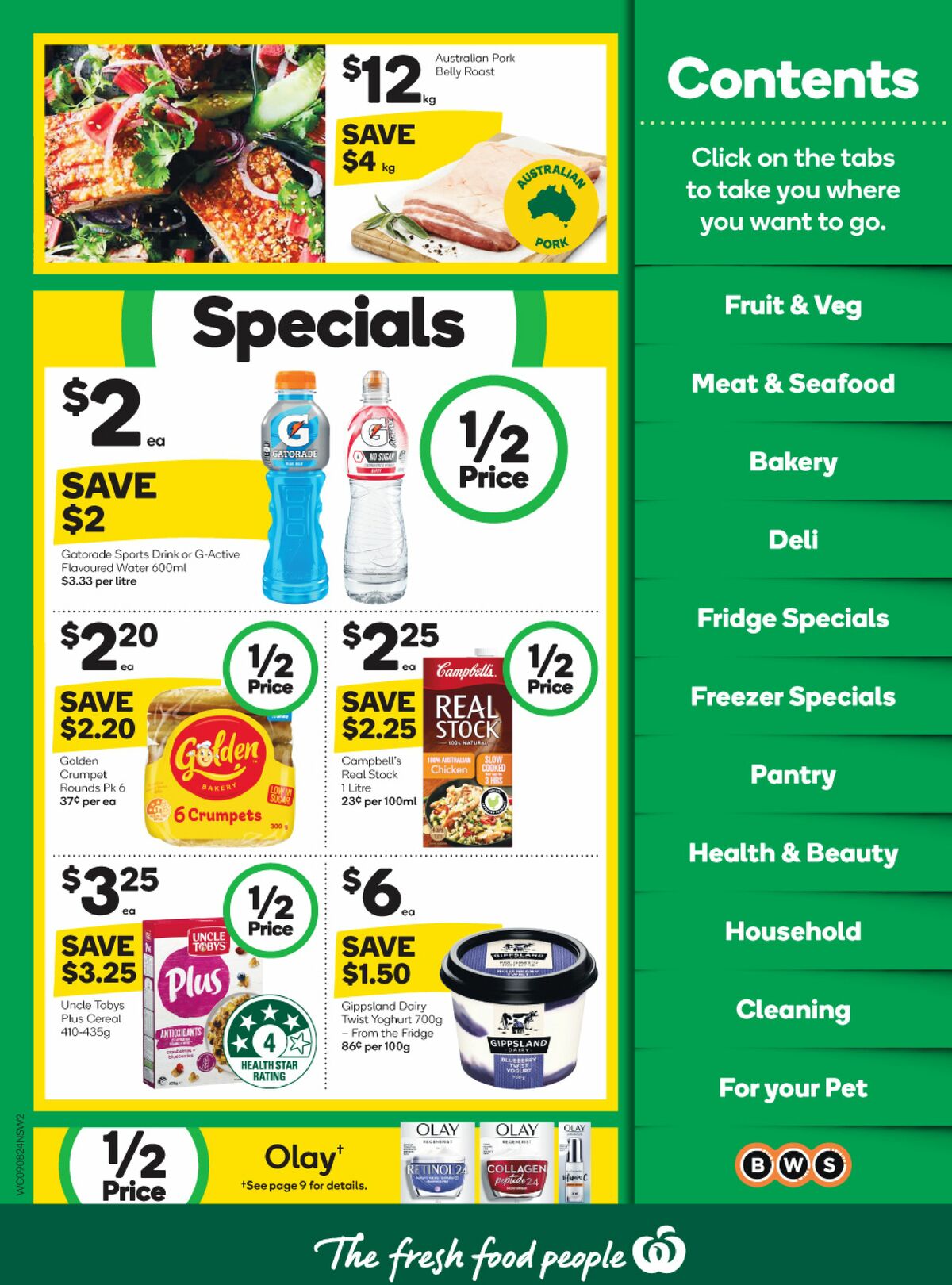 Woolworths Catalogues from 9 August