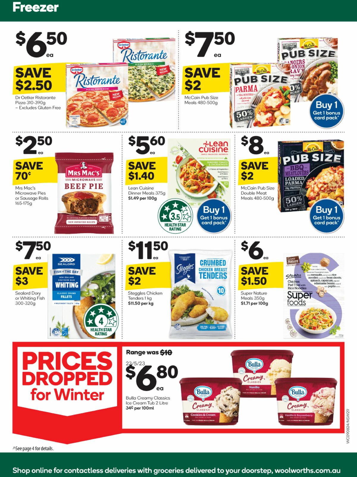 Woolworths Catalogues from 9 August