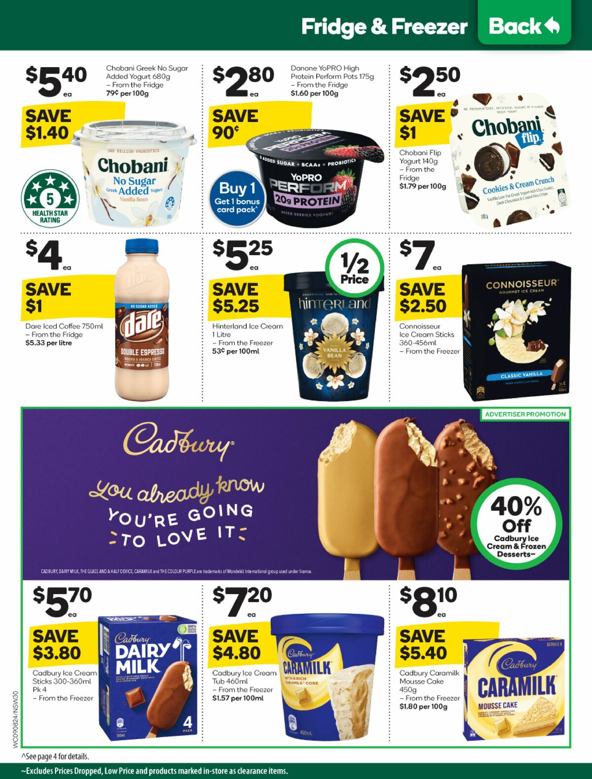 Woolworths Catalogues from 9 August