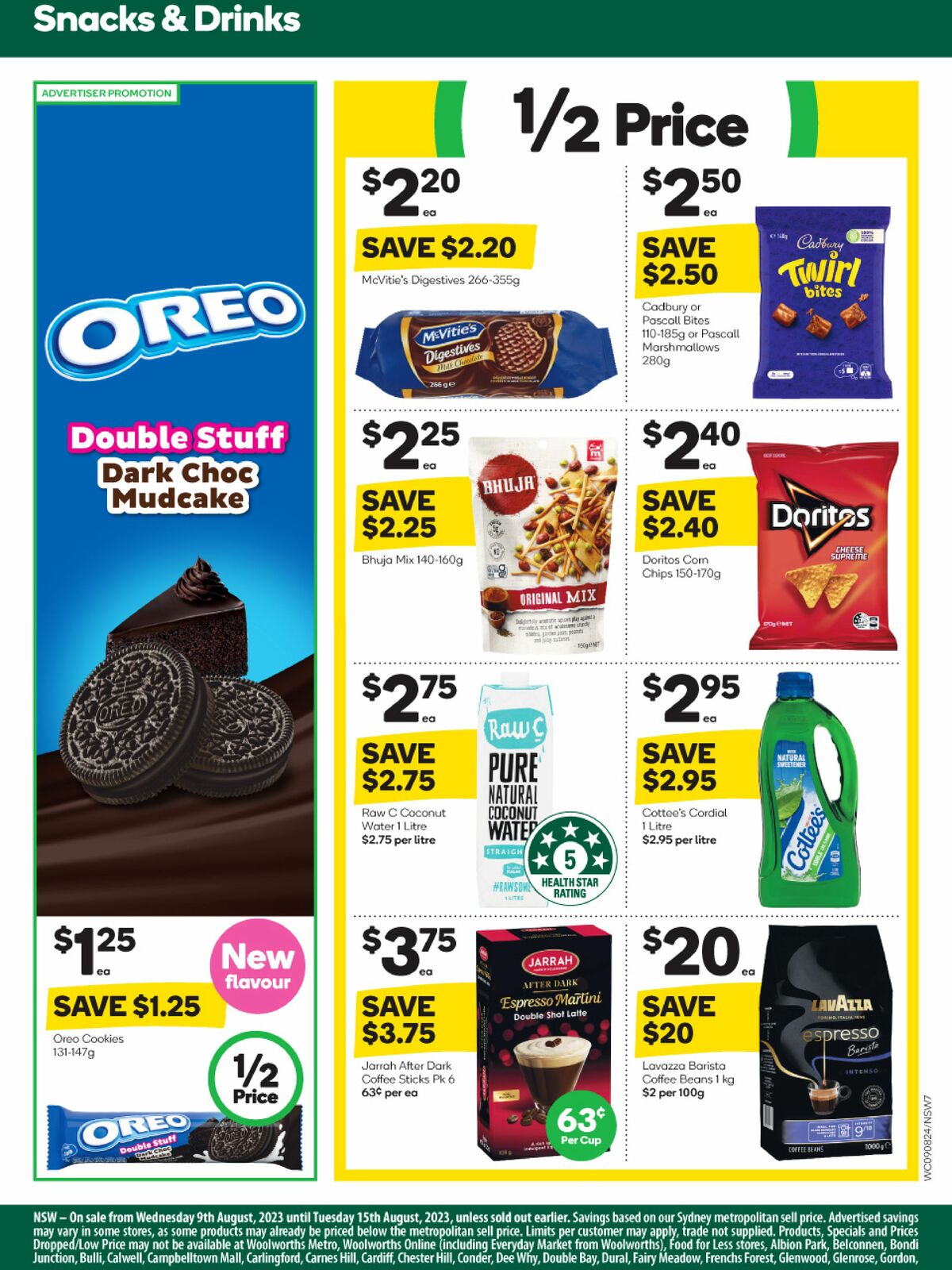 Woolworths Catalogues from 9 August