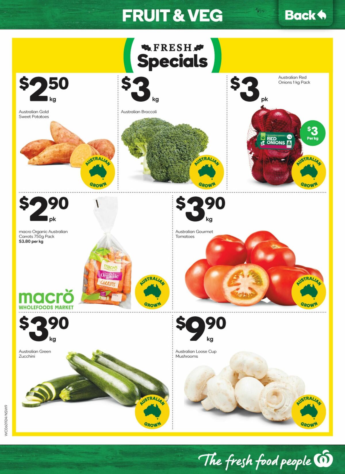 Woolworths Catalogues from 6 September