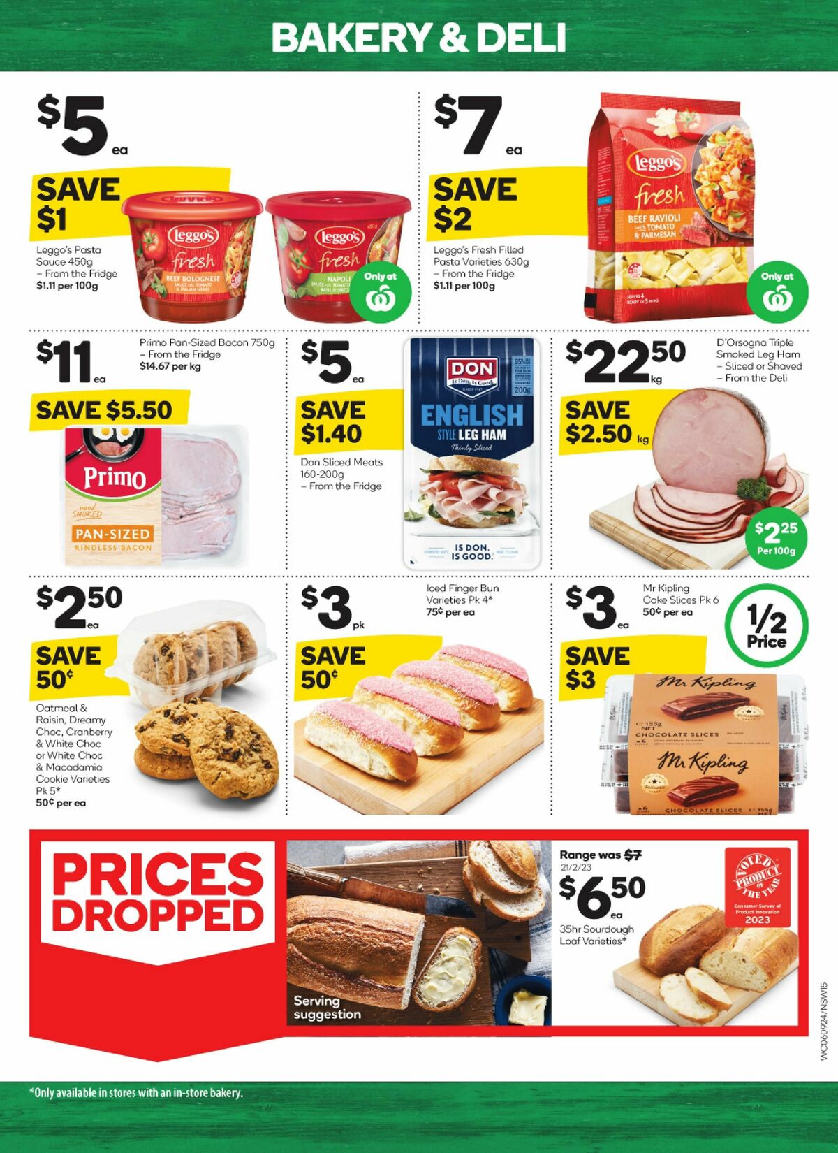 Woolworths Catalogues from 6 September