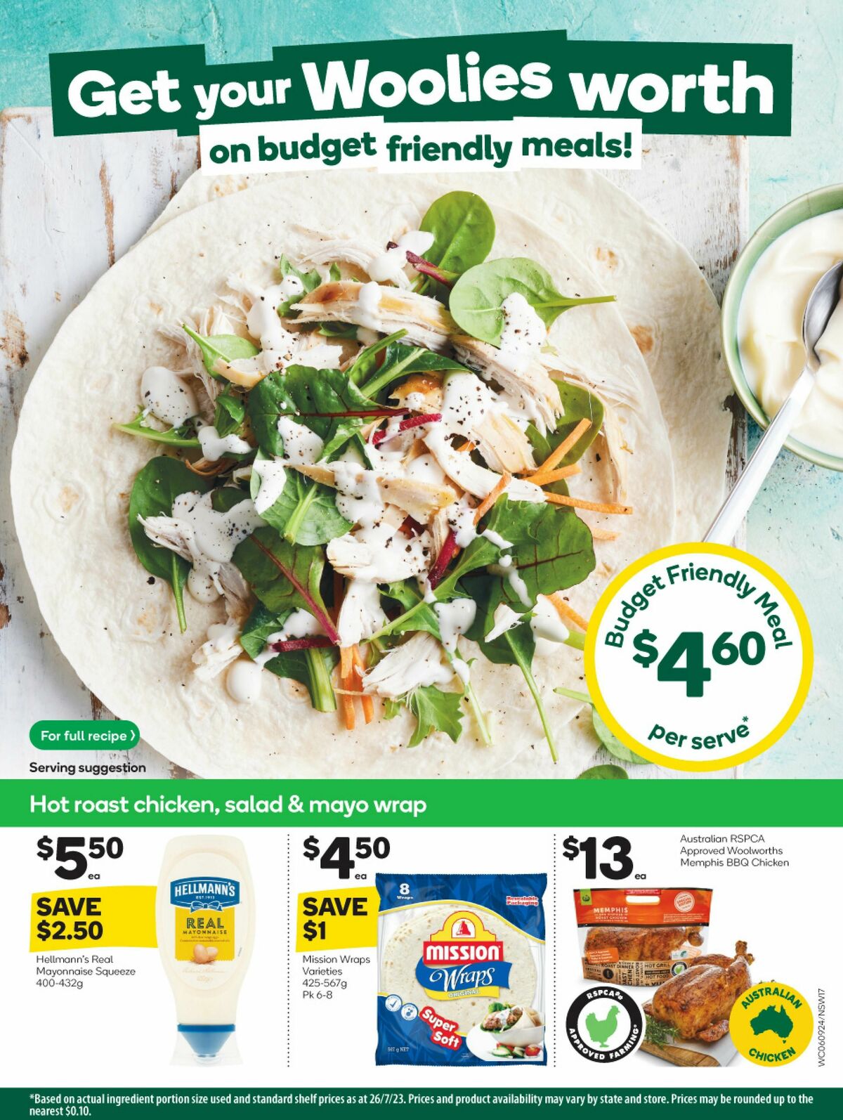 Woolworths Catalogues from 6 September