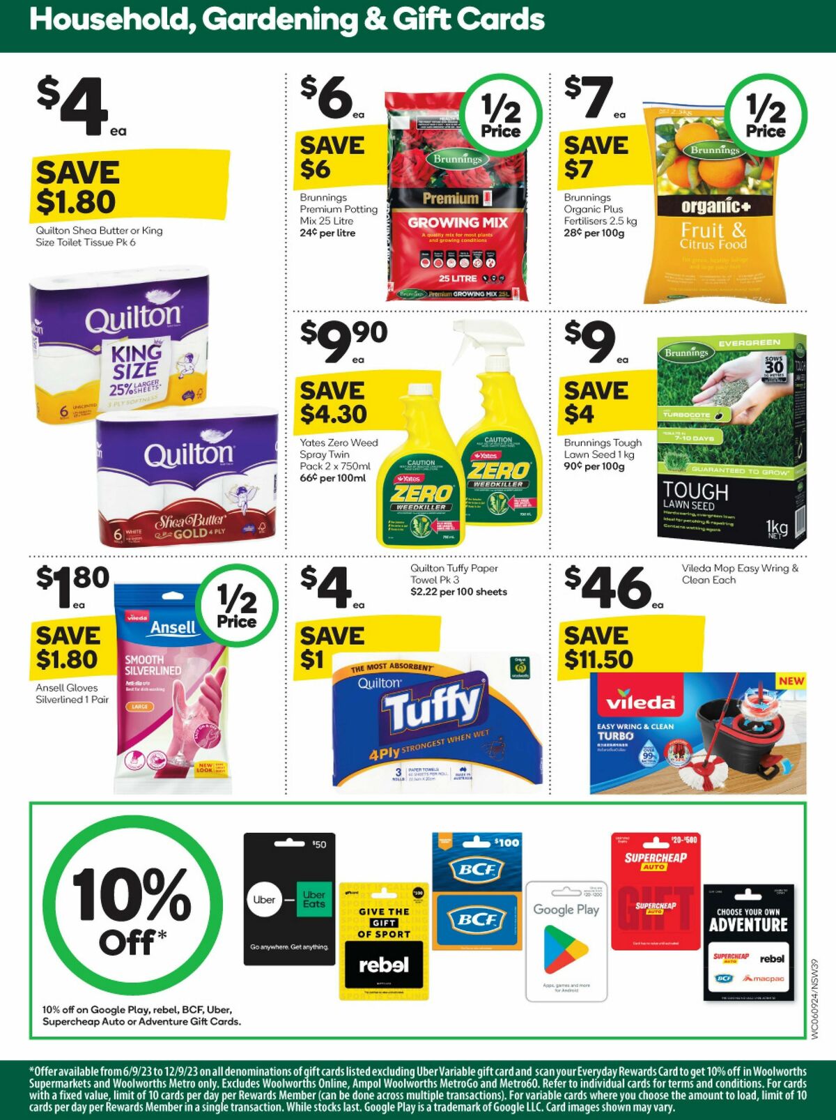 Woolworths Catalogues from 6 September