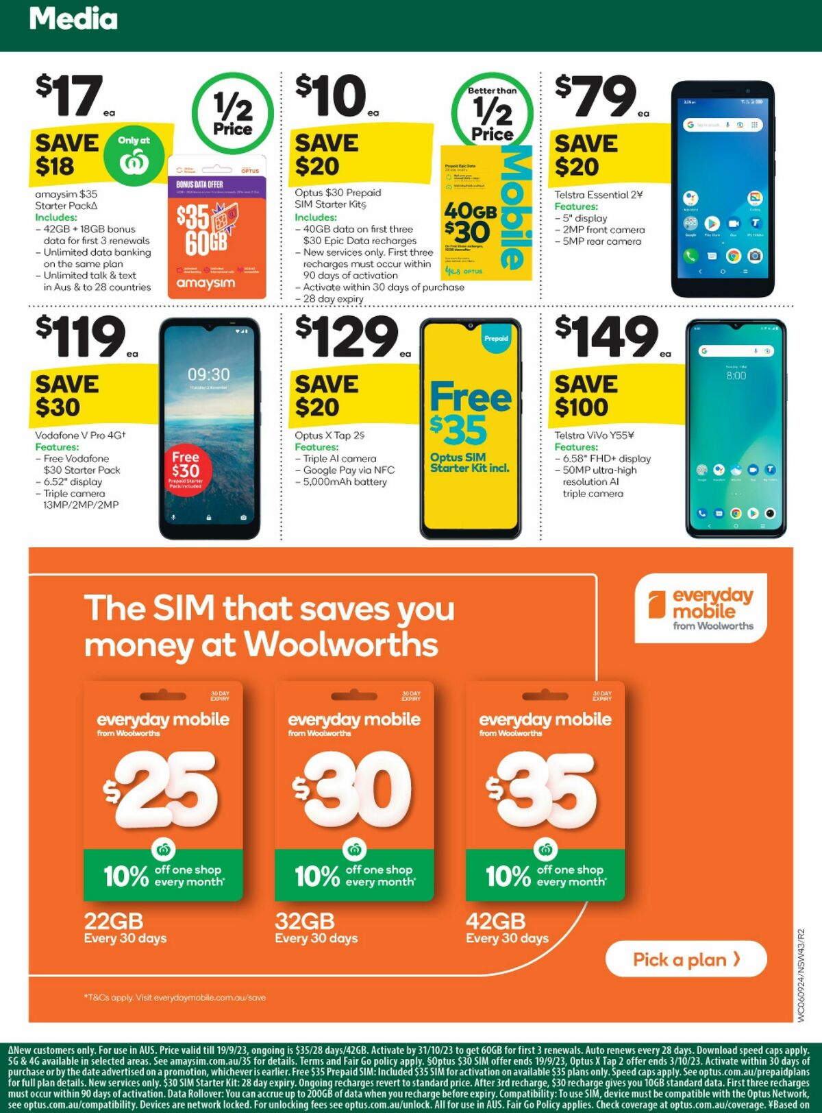 Woolworths Catalogues from 6 September