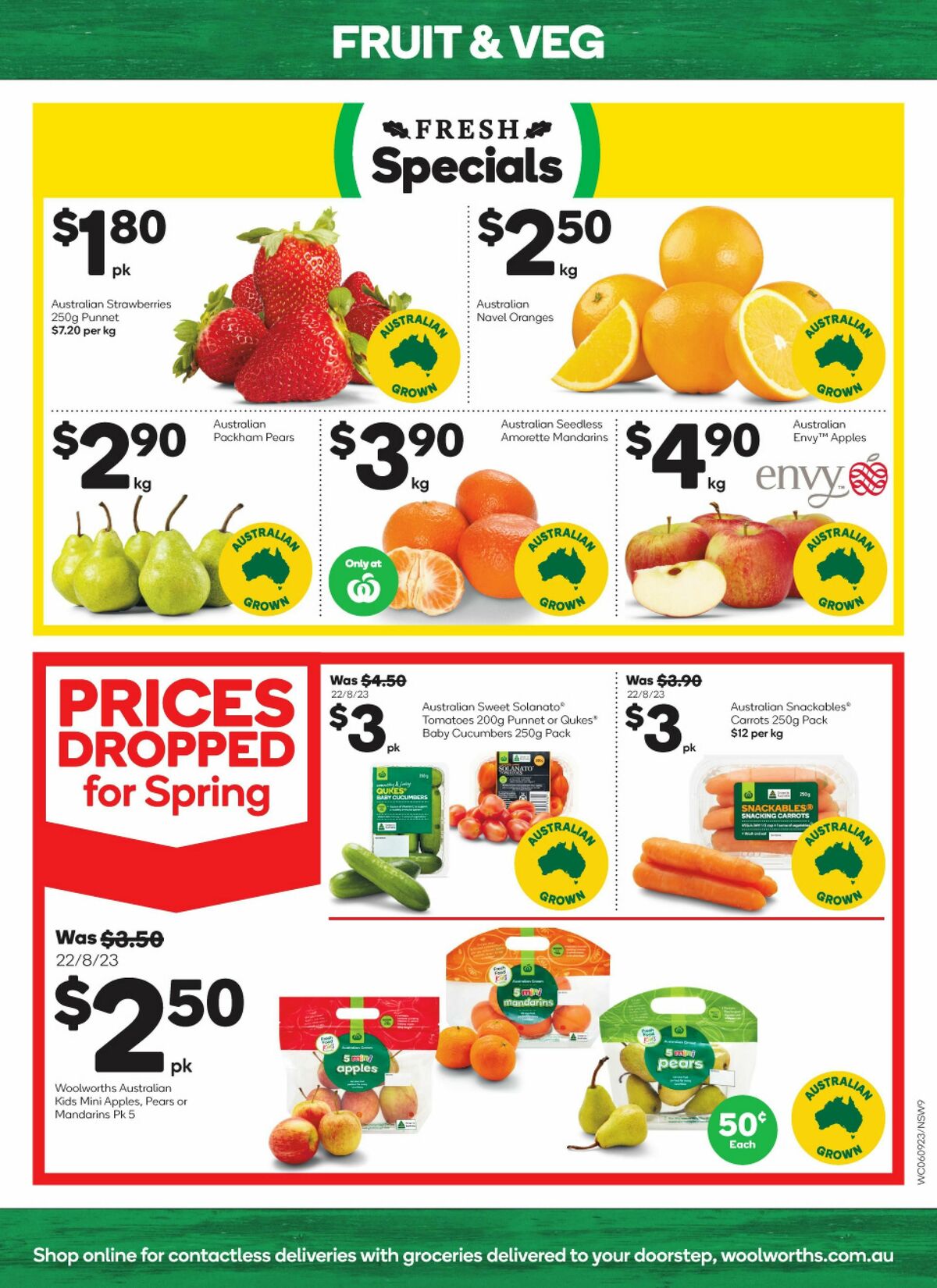 Woolworths Catalogues from 6 September