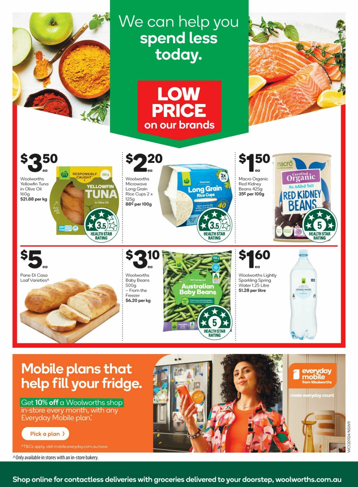 Woolworths Catalogues from 13 September