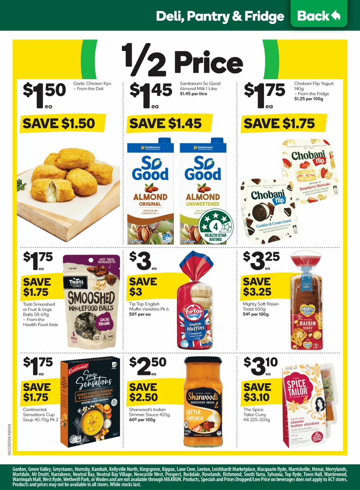 Woolworths Catalogues from 13 September