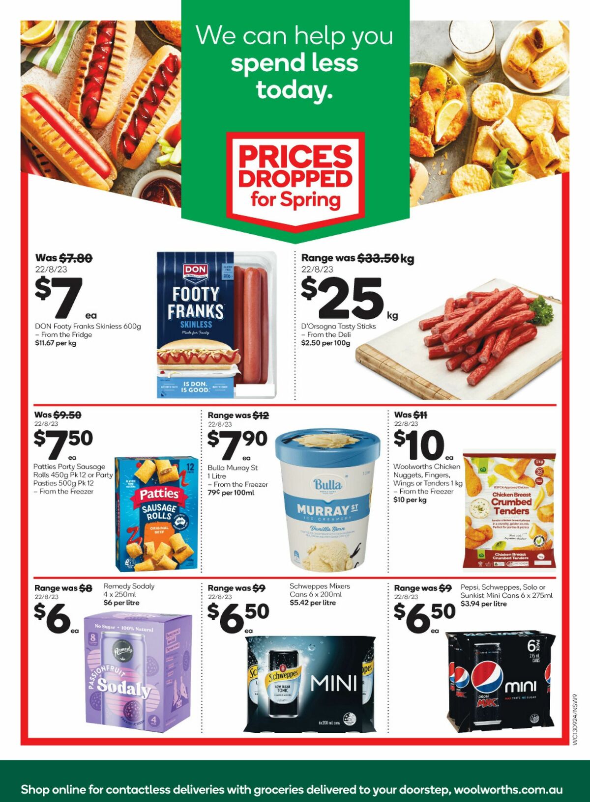 Woolworths Catalogues from 13 September