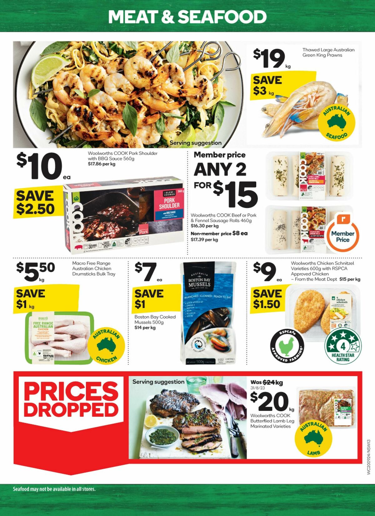 Woolworths Catalogues from 20 September