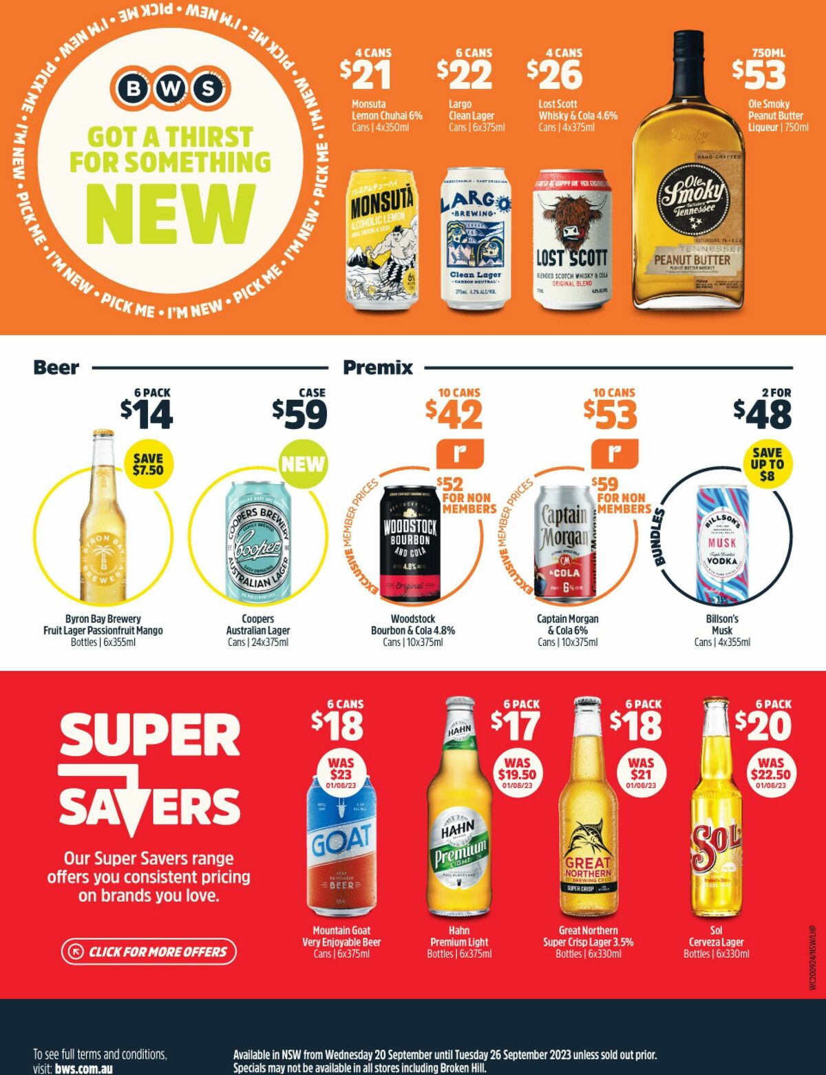 Woolworths Catalogues from 20 September