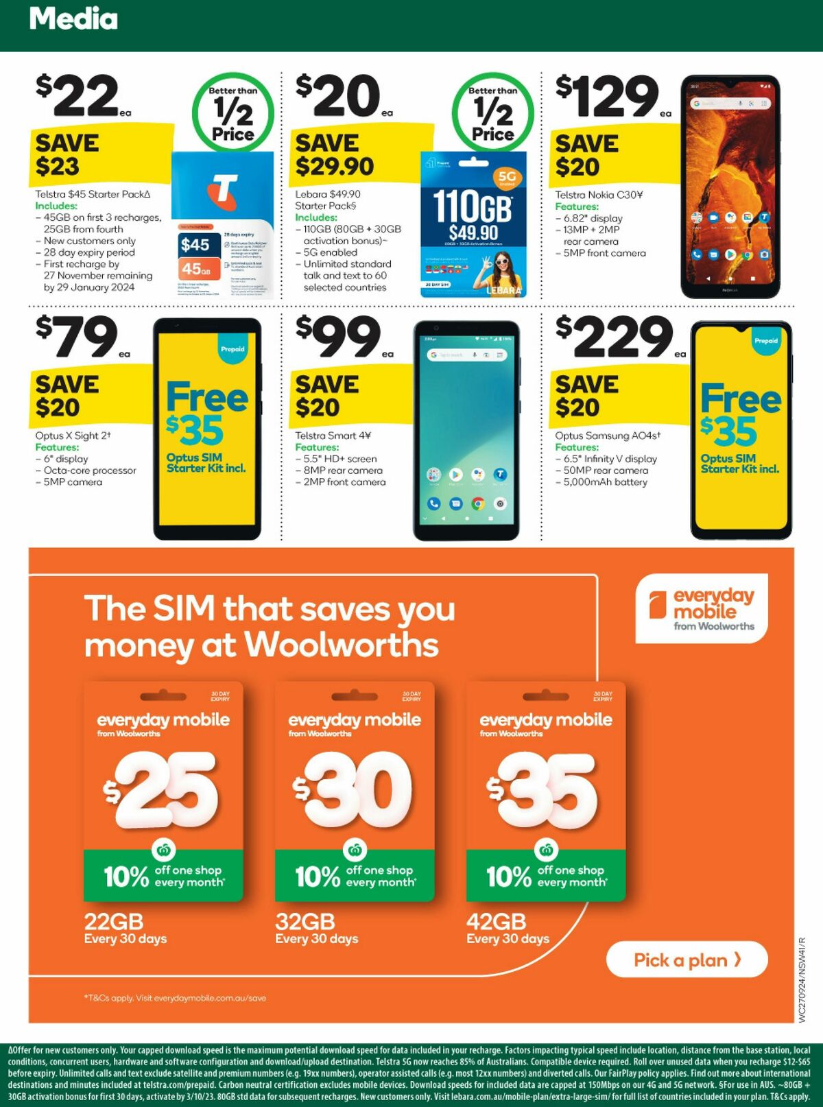 Woolworths Catalogues from 27 September