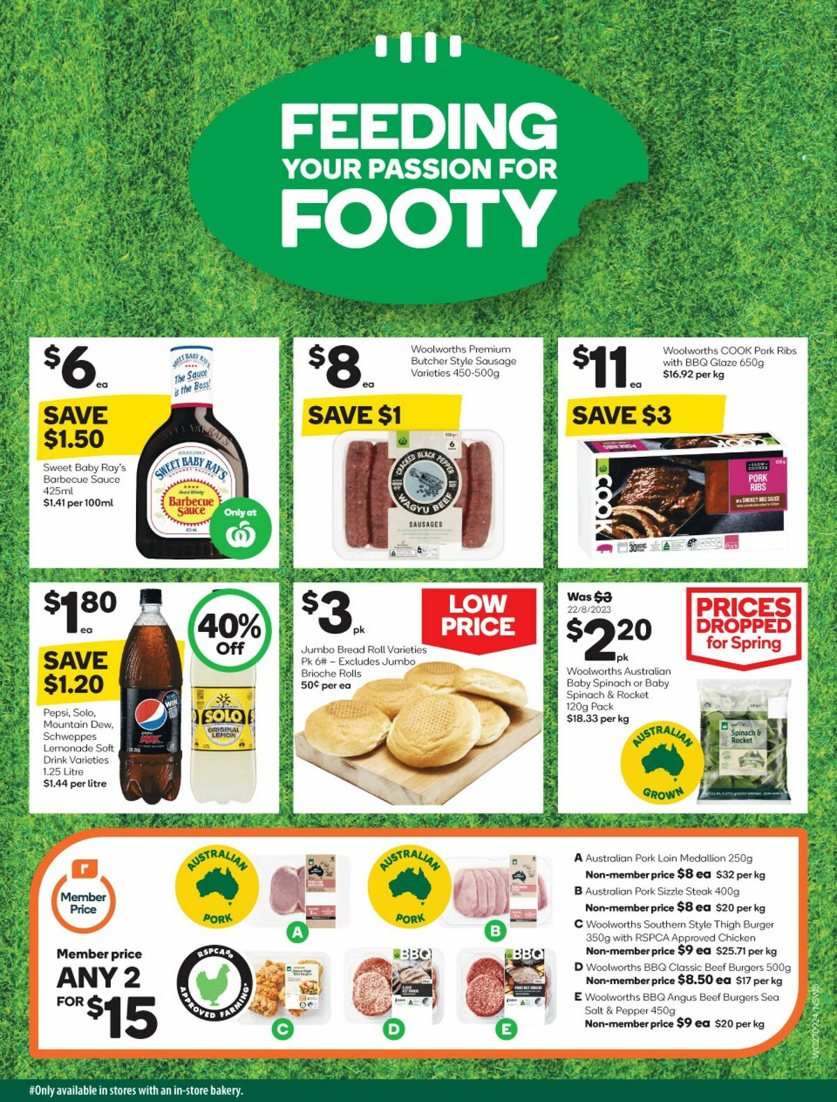 Woolworths Catalogues from 27 September