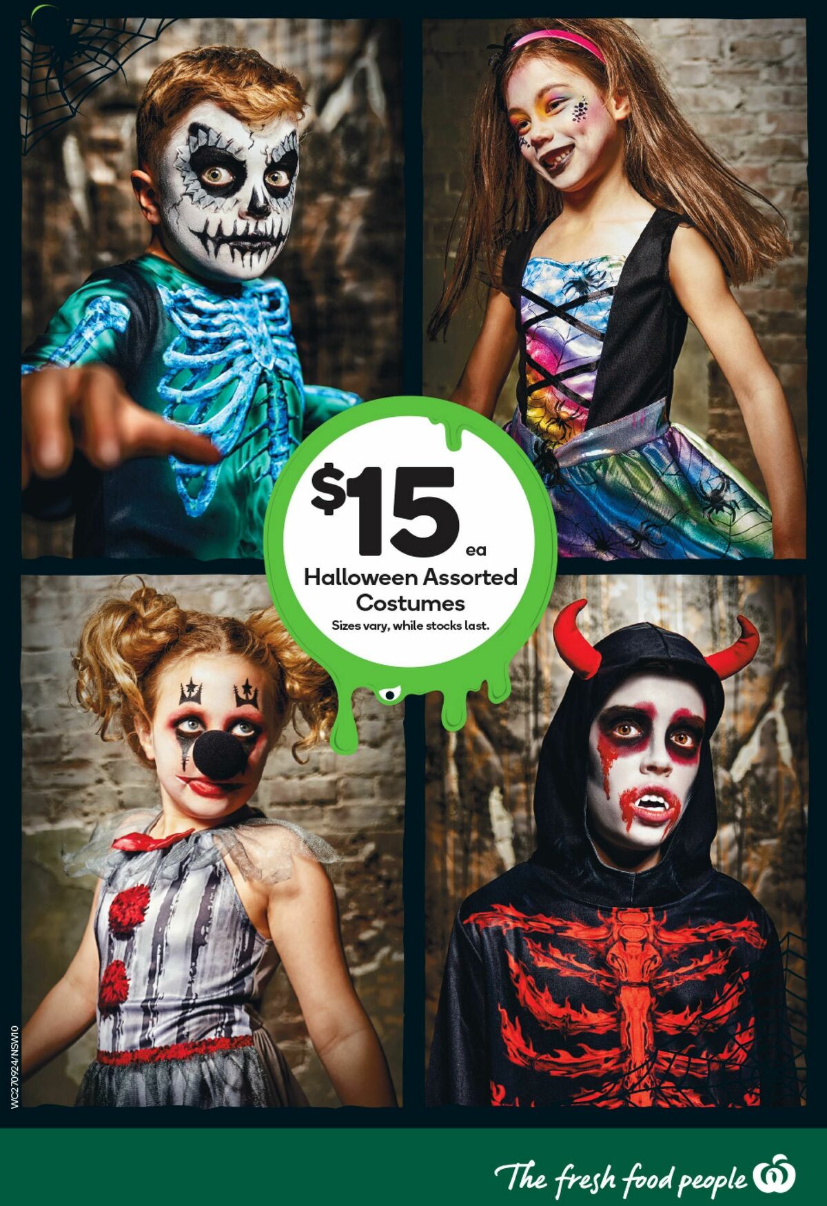 Woolworths Happy Halloween Catalogues from 27 September