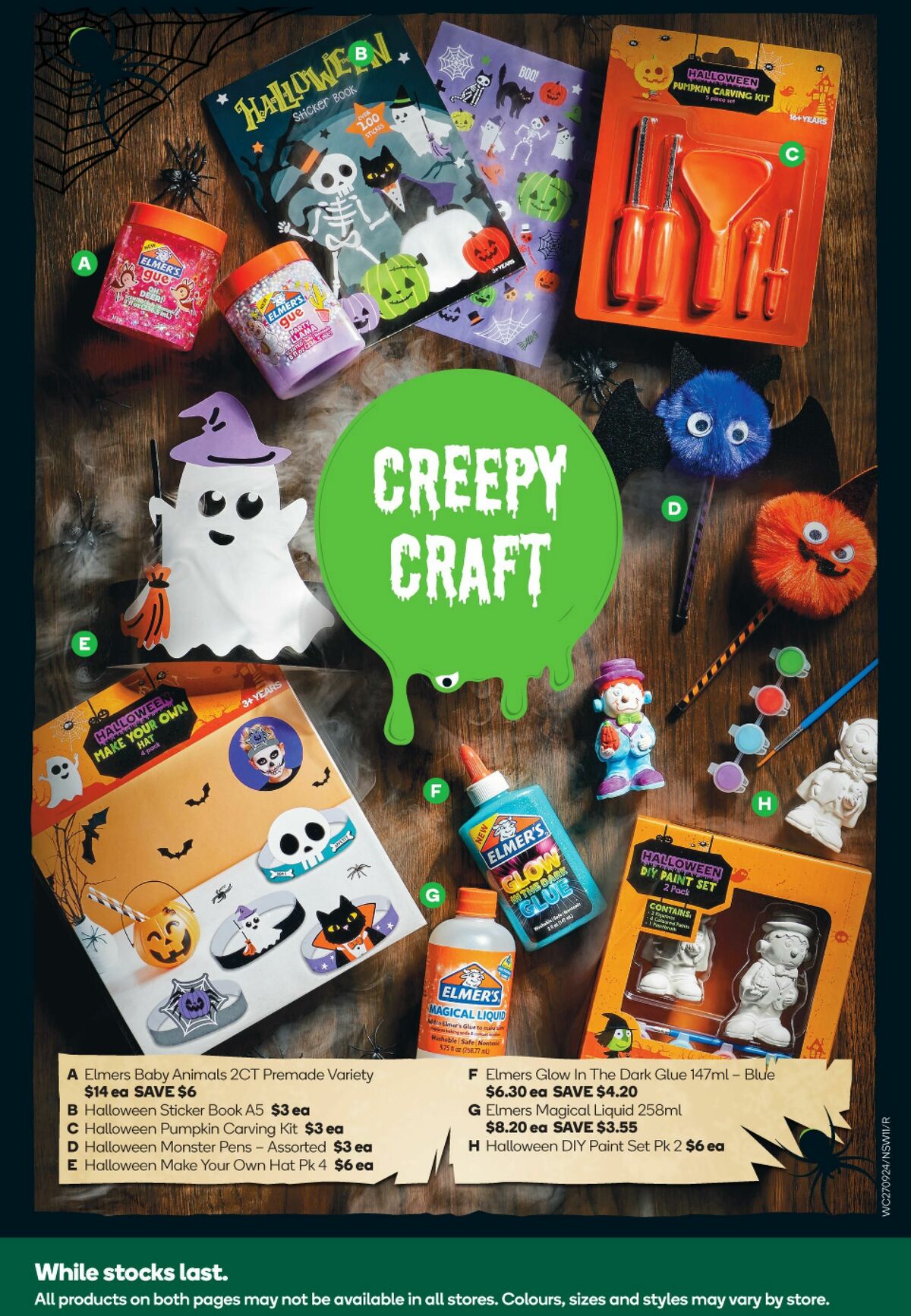 Woolworths Happy Halloween Catalogues from 27 September