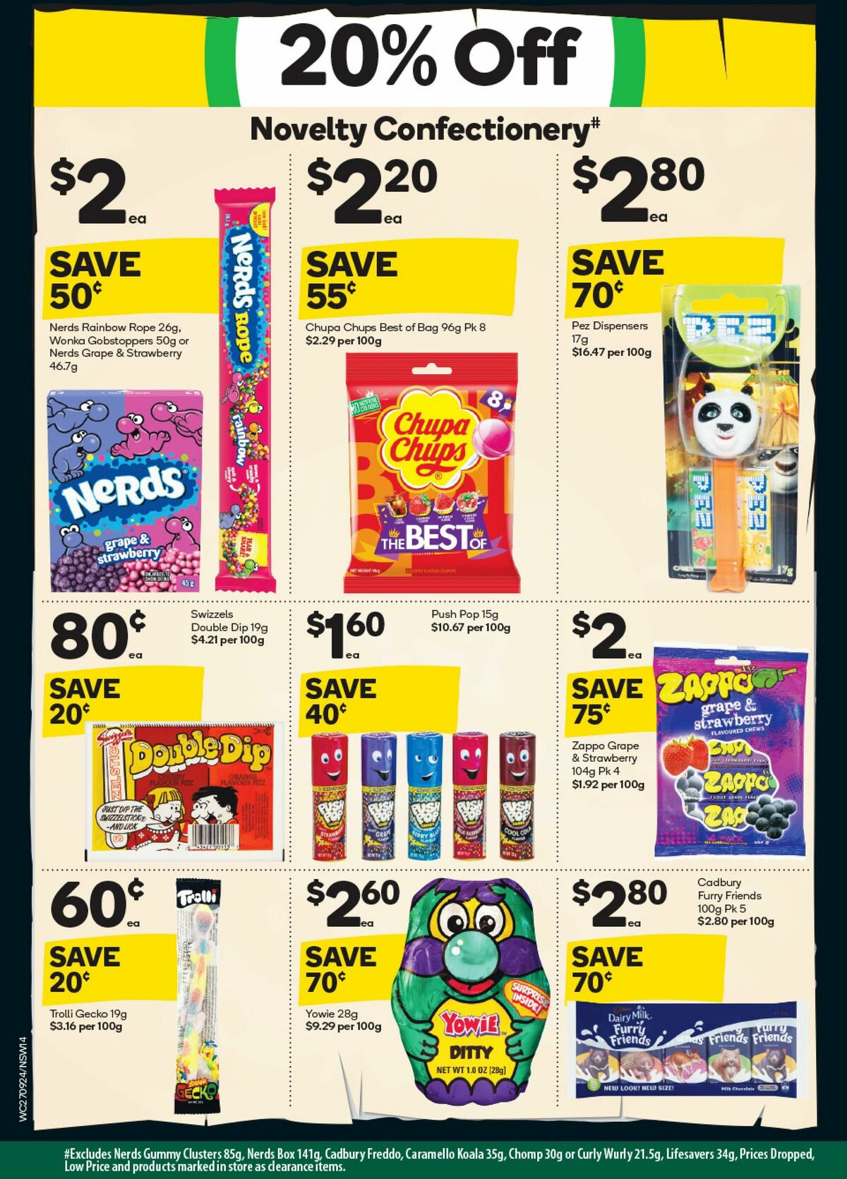 Woolworths Happy Halloween Catalogues from 27 September