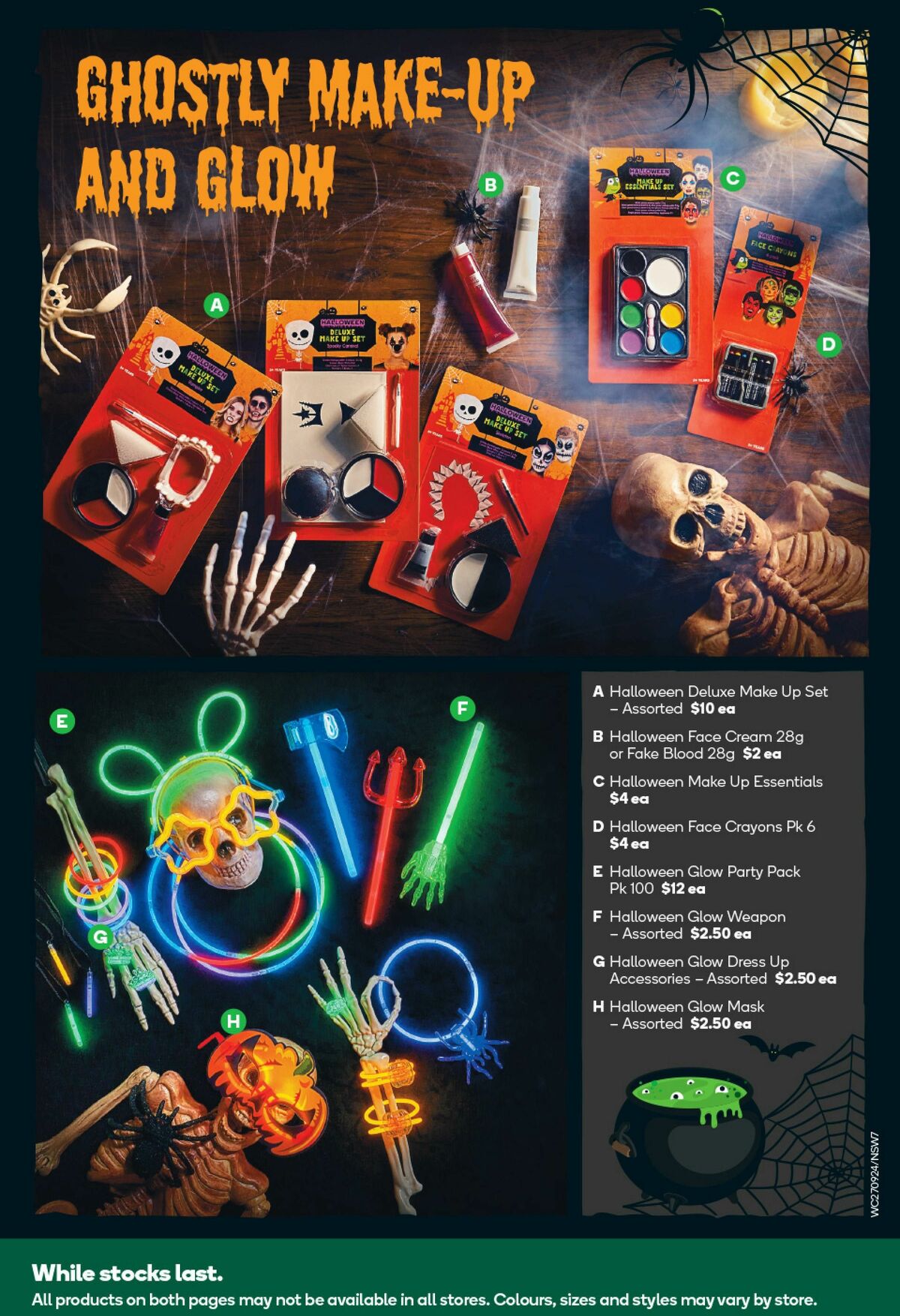 Woolworths Happy Halloween Catalogues from 27 September