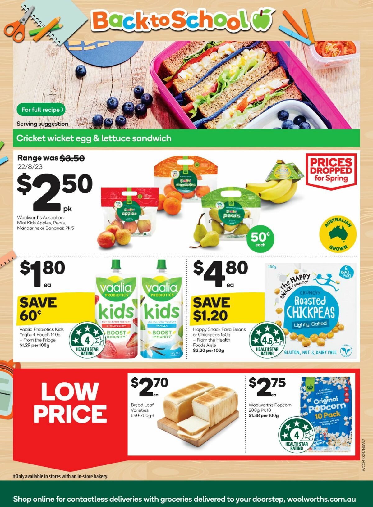 Woolworths Catalogues from 4 October