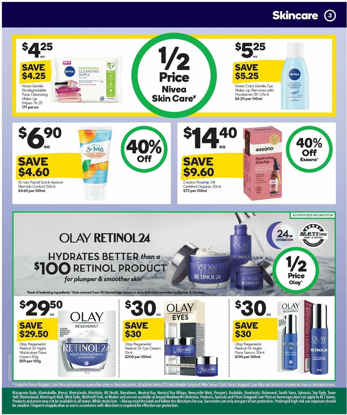 Woolworths Spring Health & Beauty Catalogues from 4 October