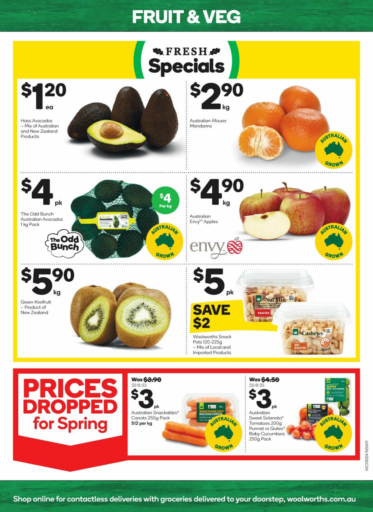 Woolworths Catalogues from 11 October