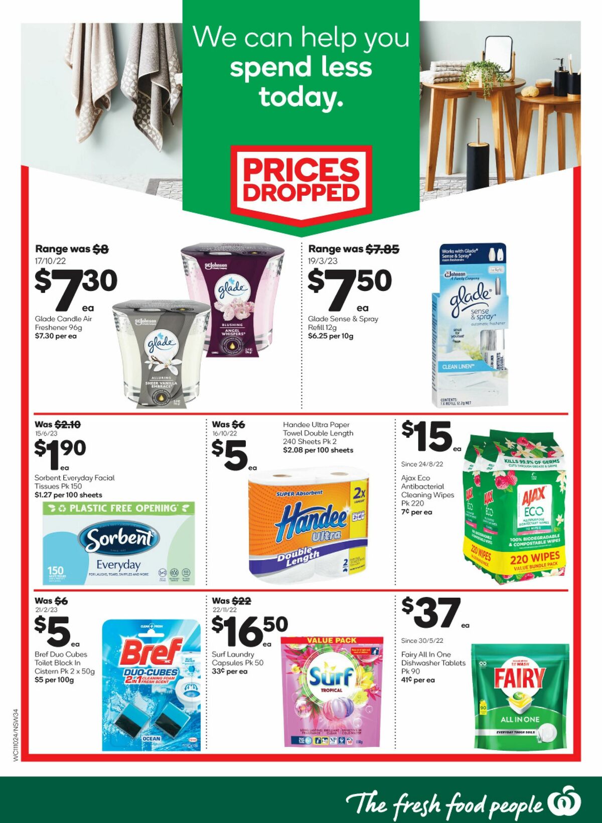 Woolworths Catalogues from 11 October