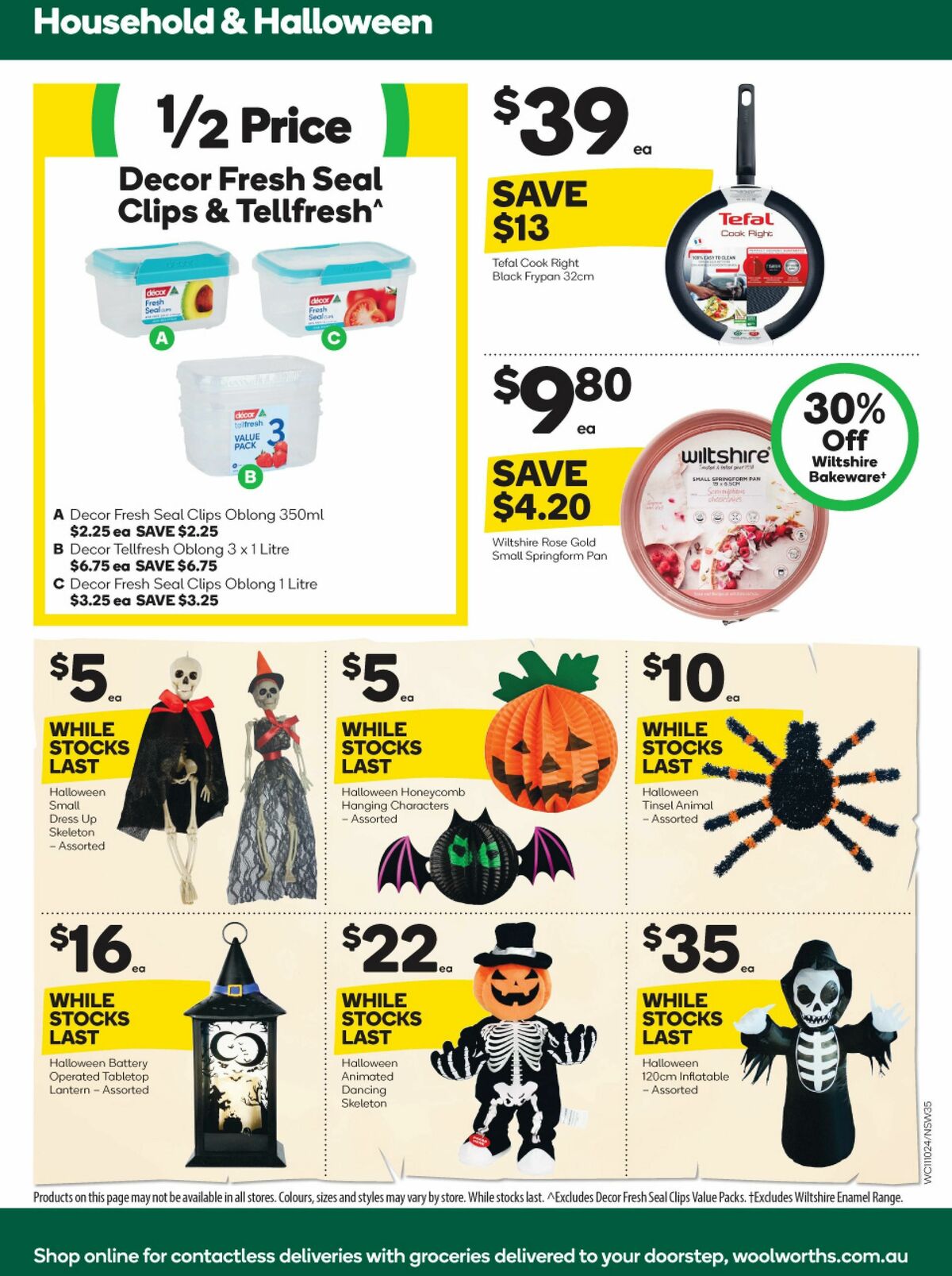 Woolworths Catalogues from 11 October