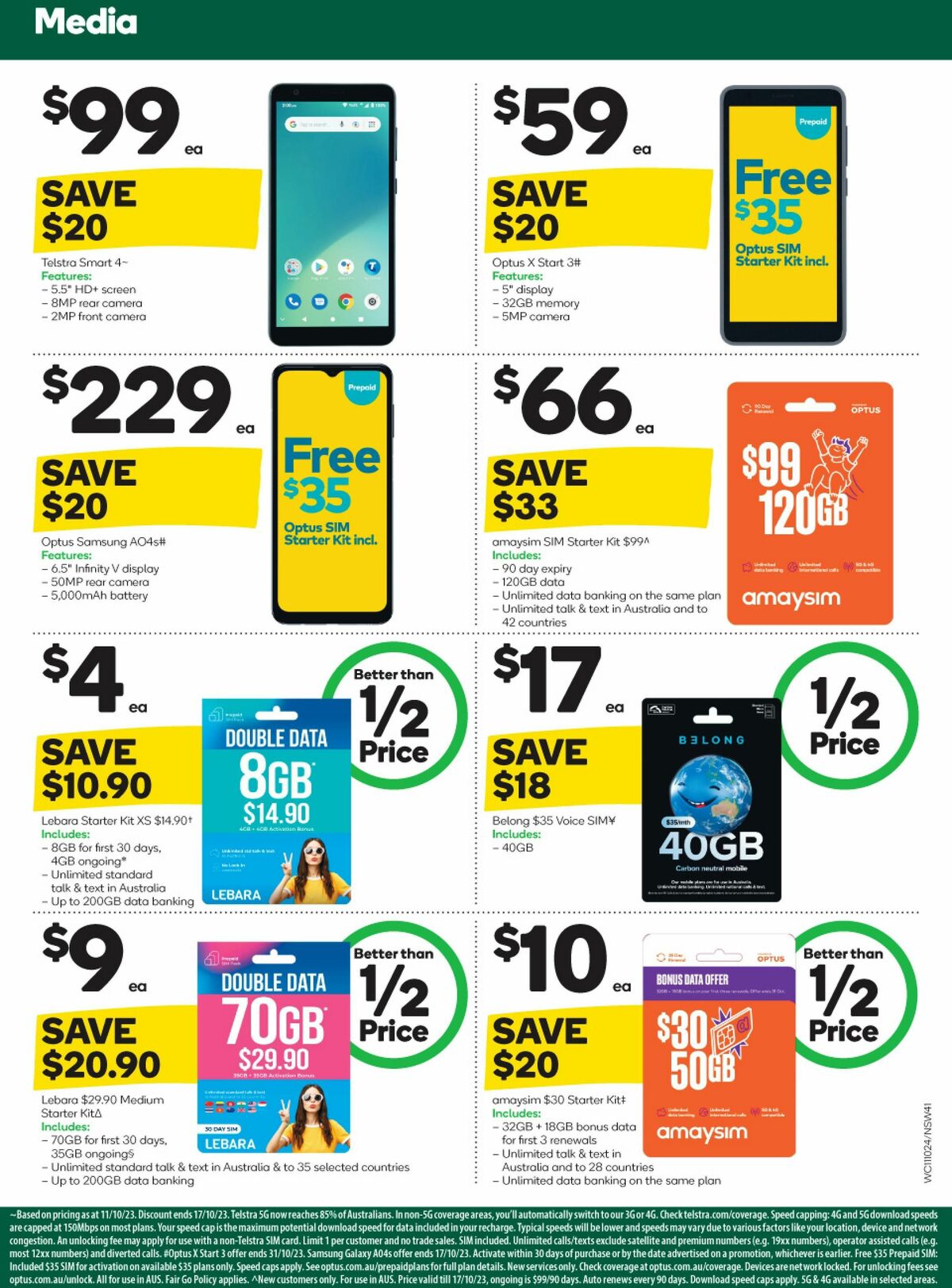 Woolworths Catalogues from 11 October