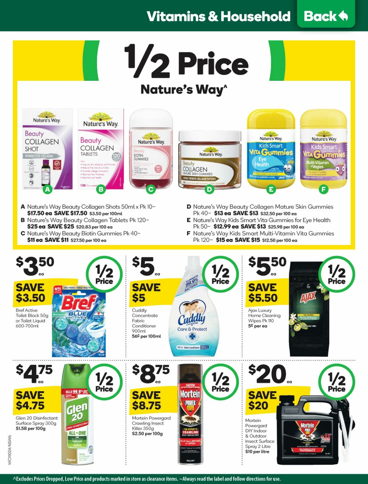 Woolworths Catalogues from 11 October