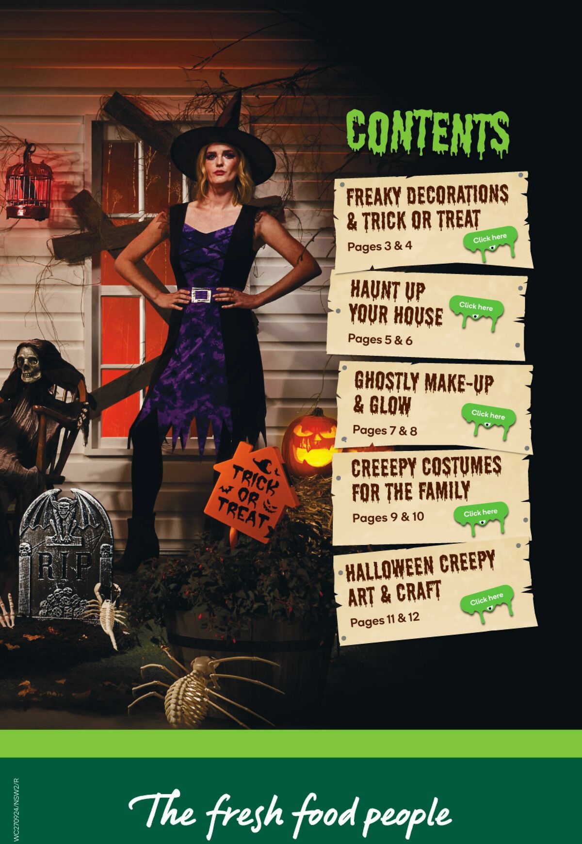 Woolworths Happy Halloween Catalogues from 3 October