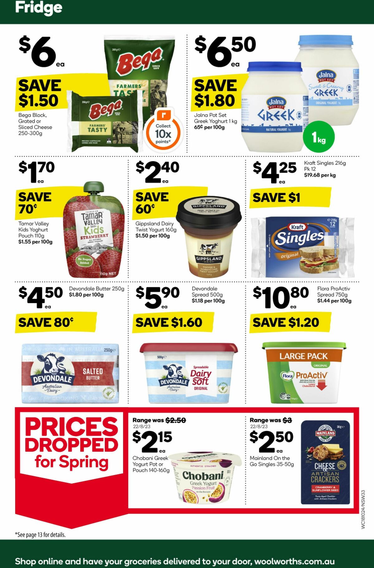 Woolworths Catalogues from 18 October