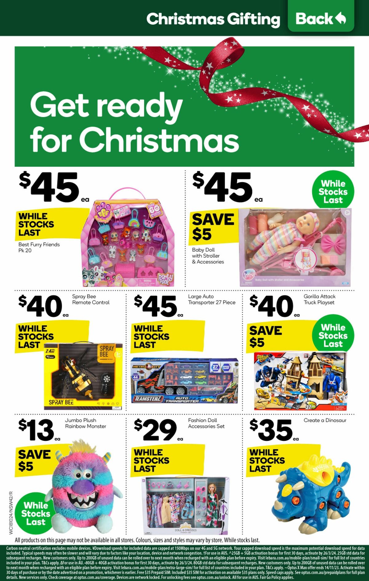 Woolworths Catalogues from 18 October