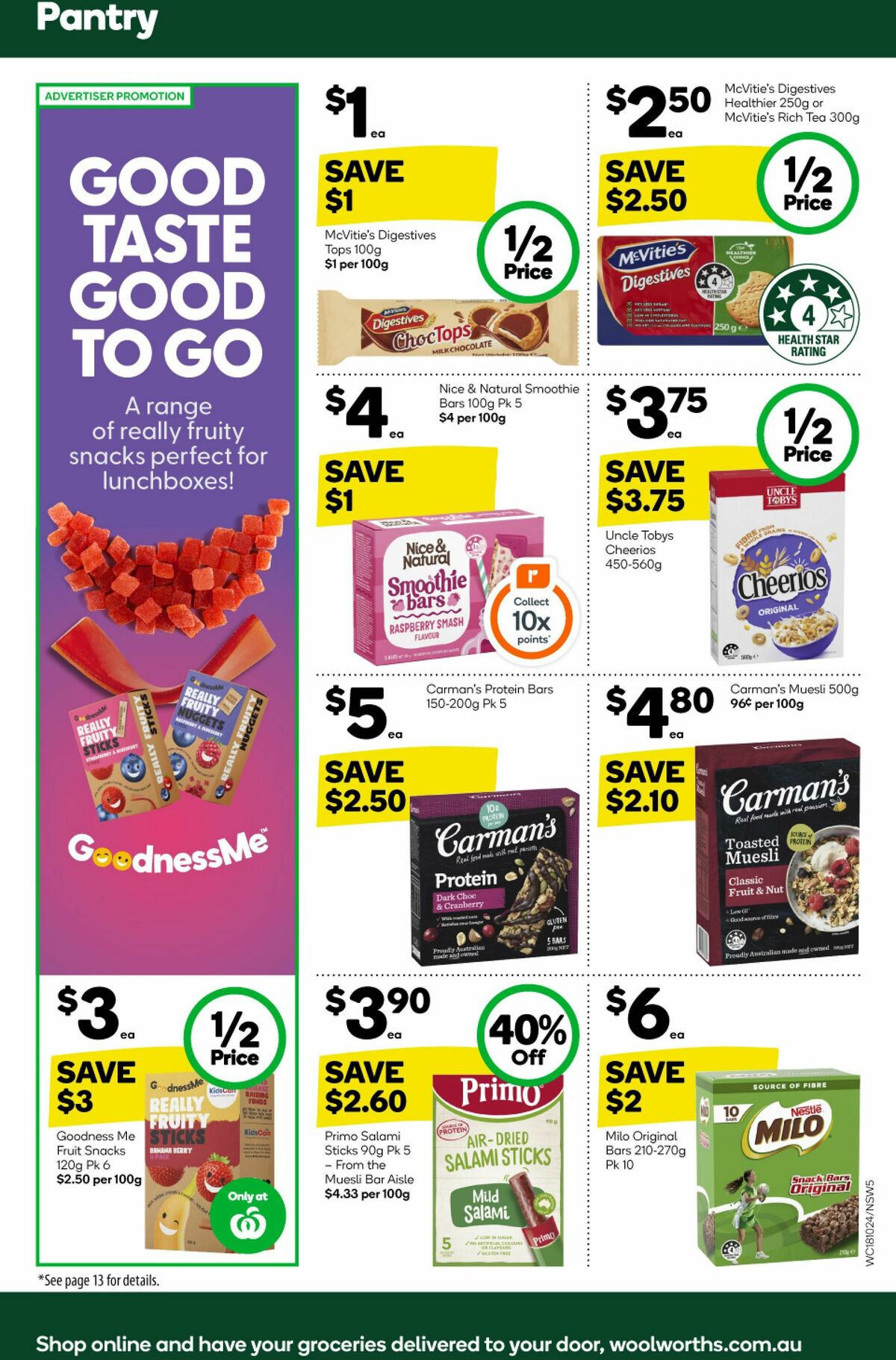 Woolworths Catalogues from 18 October