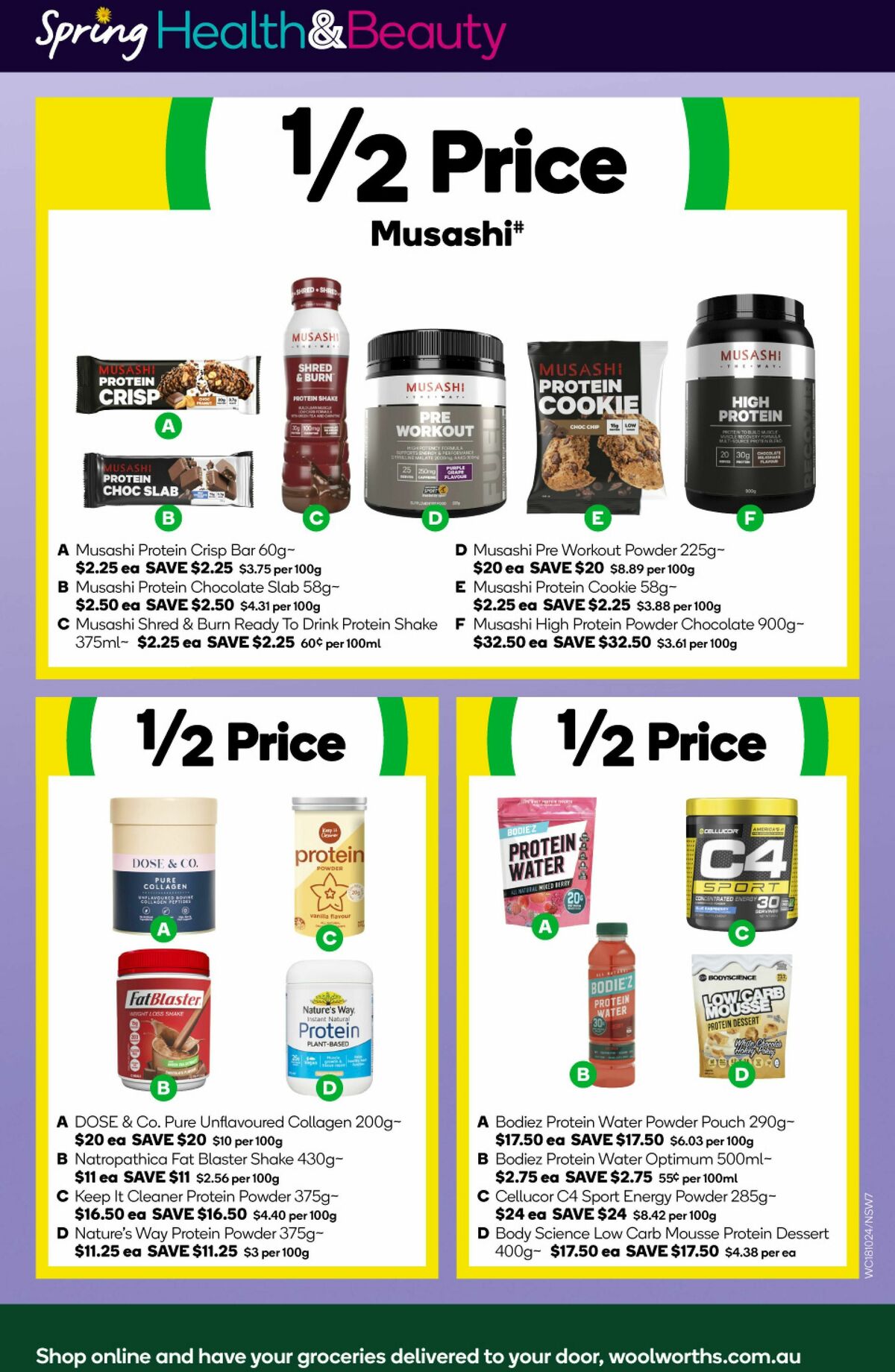 Woolworths Catalogues from 18 October