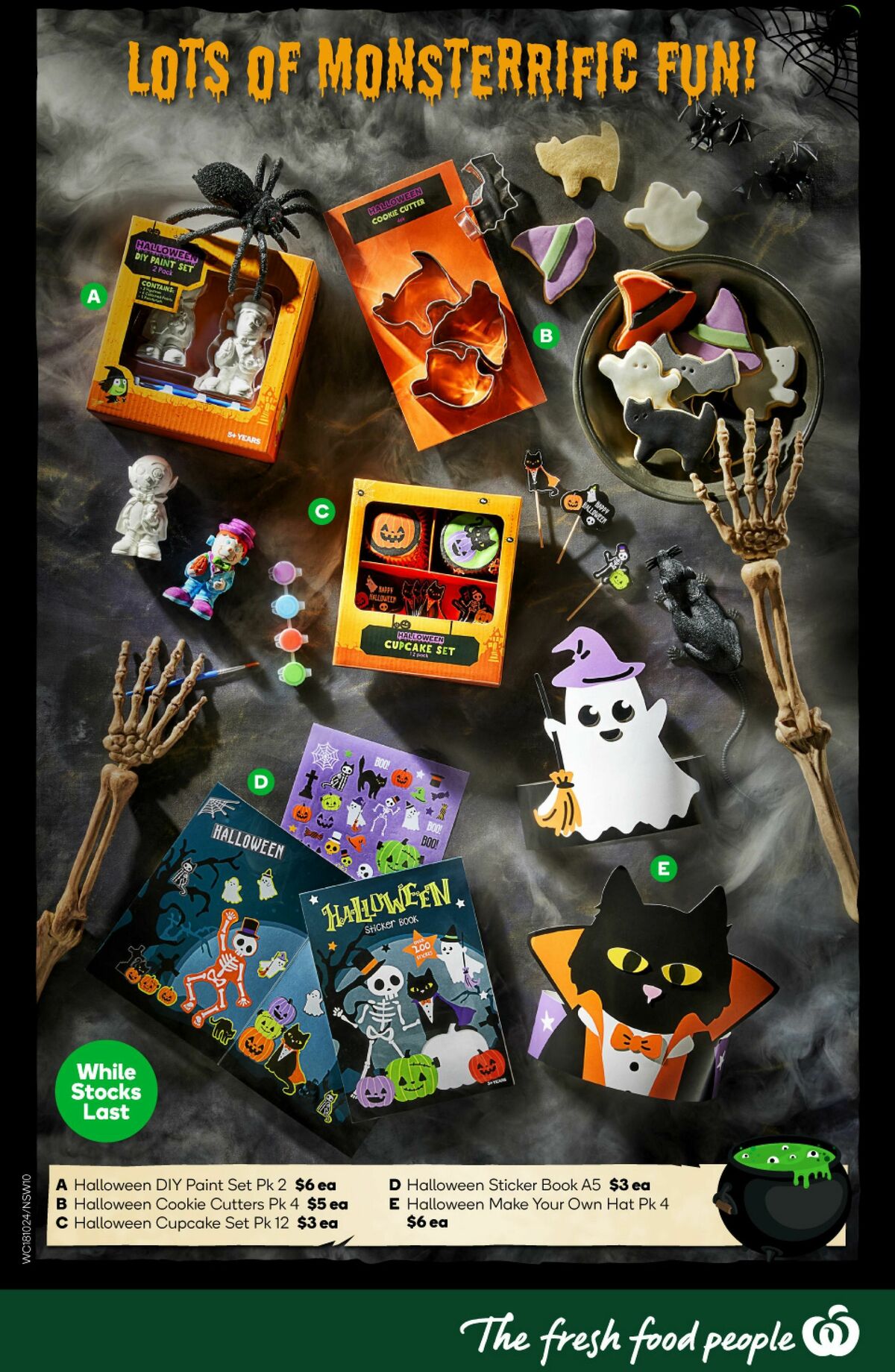 Woolworths Happy Halloween Catalogues from 18 October