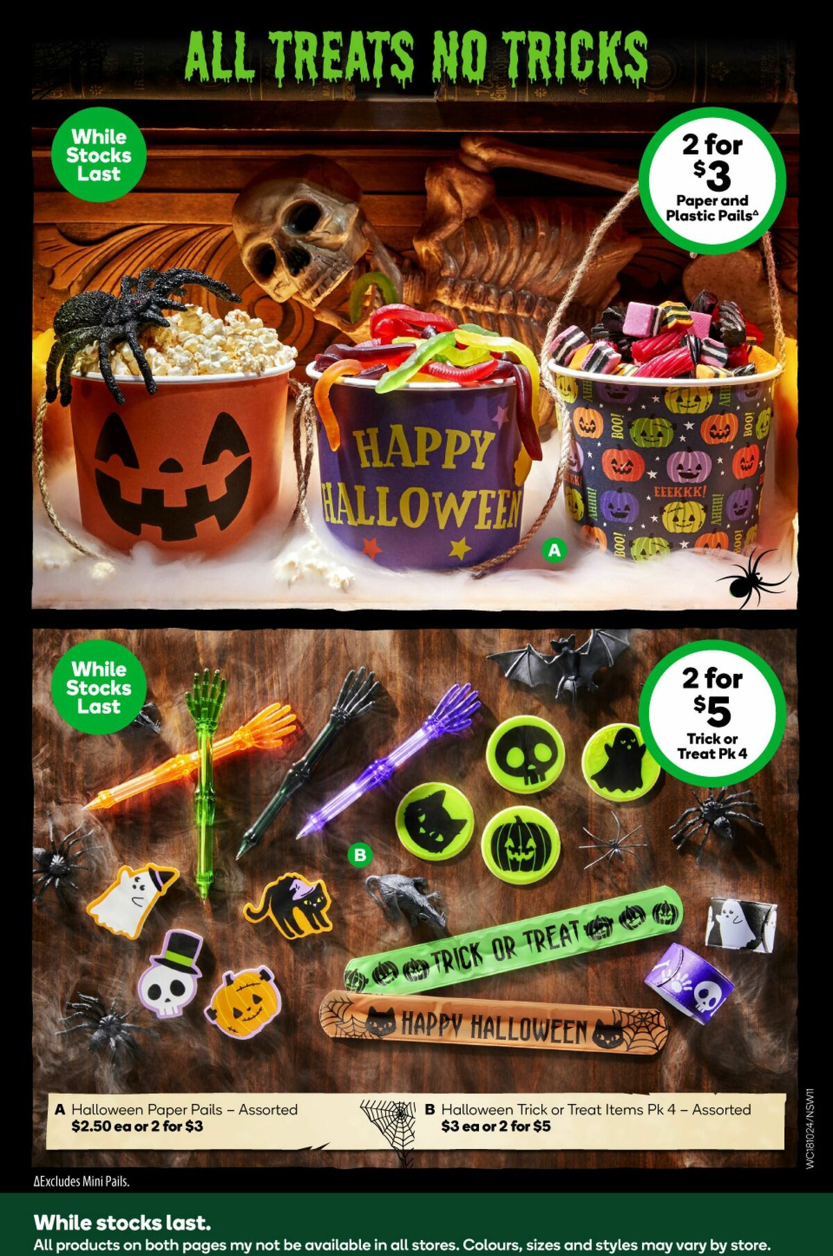 Woolworths Happy Halloween Catalogues from 18 October