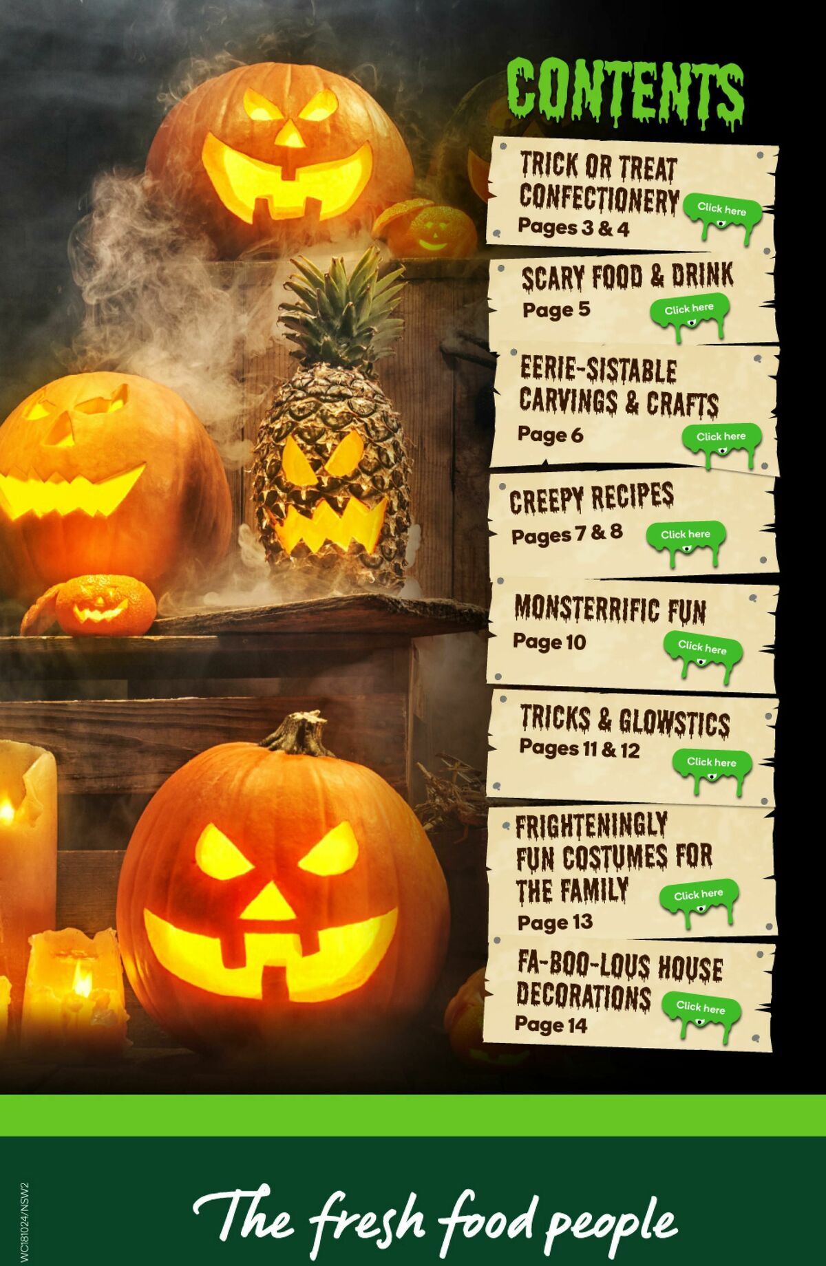 Woolworths Happy Halloween Catalogues from 18 October