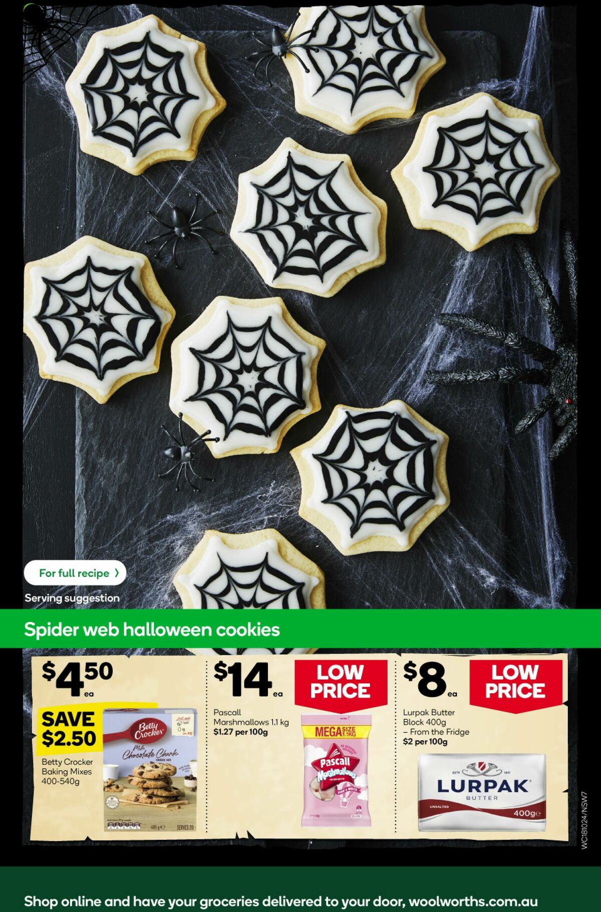 Woolworths Happy Halloween Catalogues from 18 October