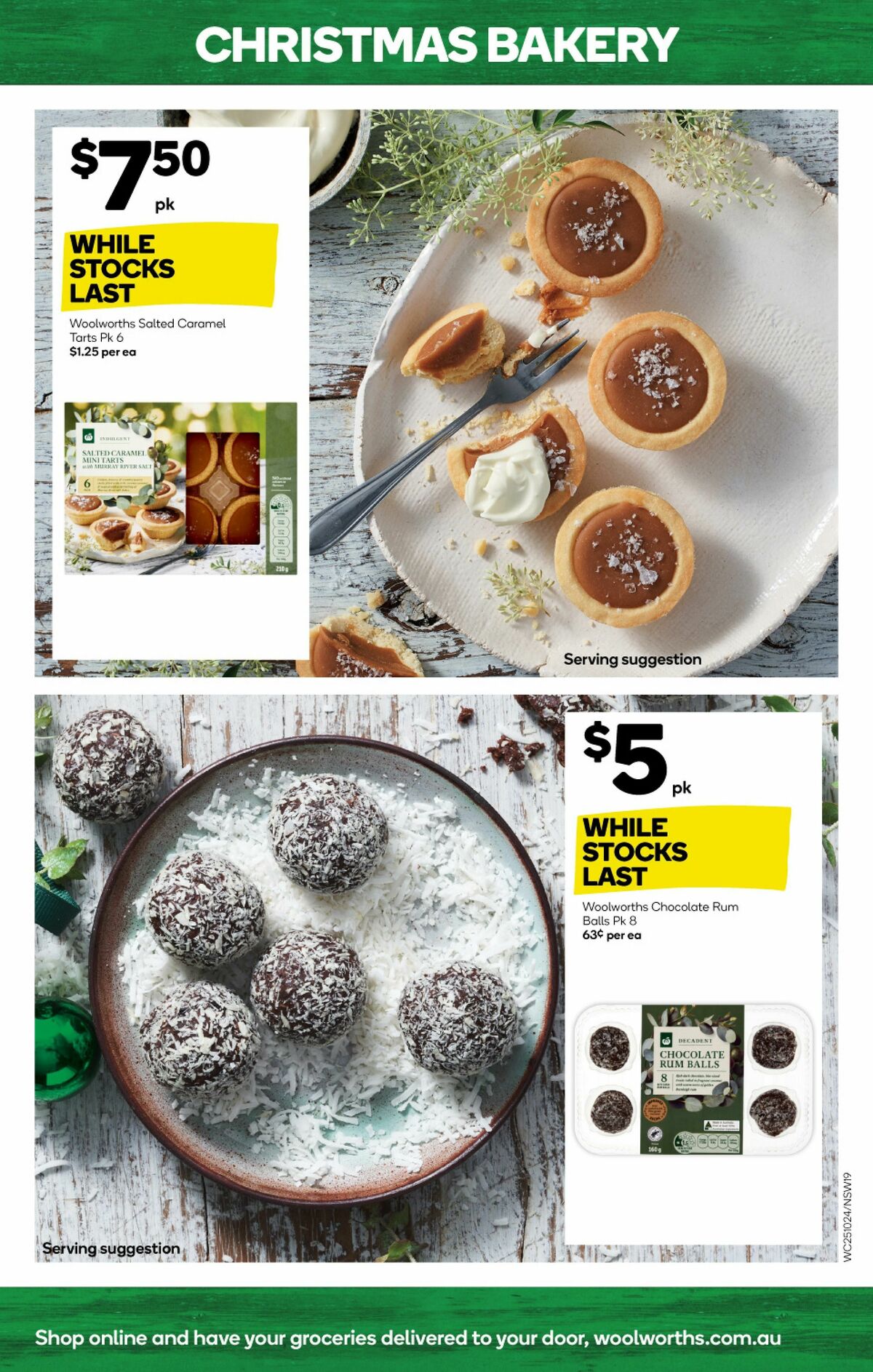 Woolworths Catalogues from 25 October