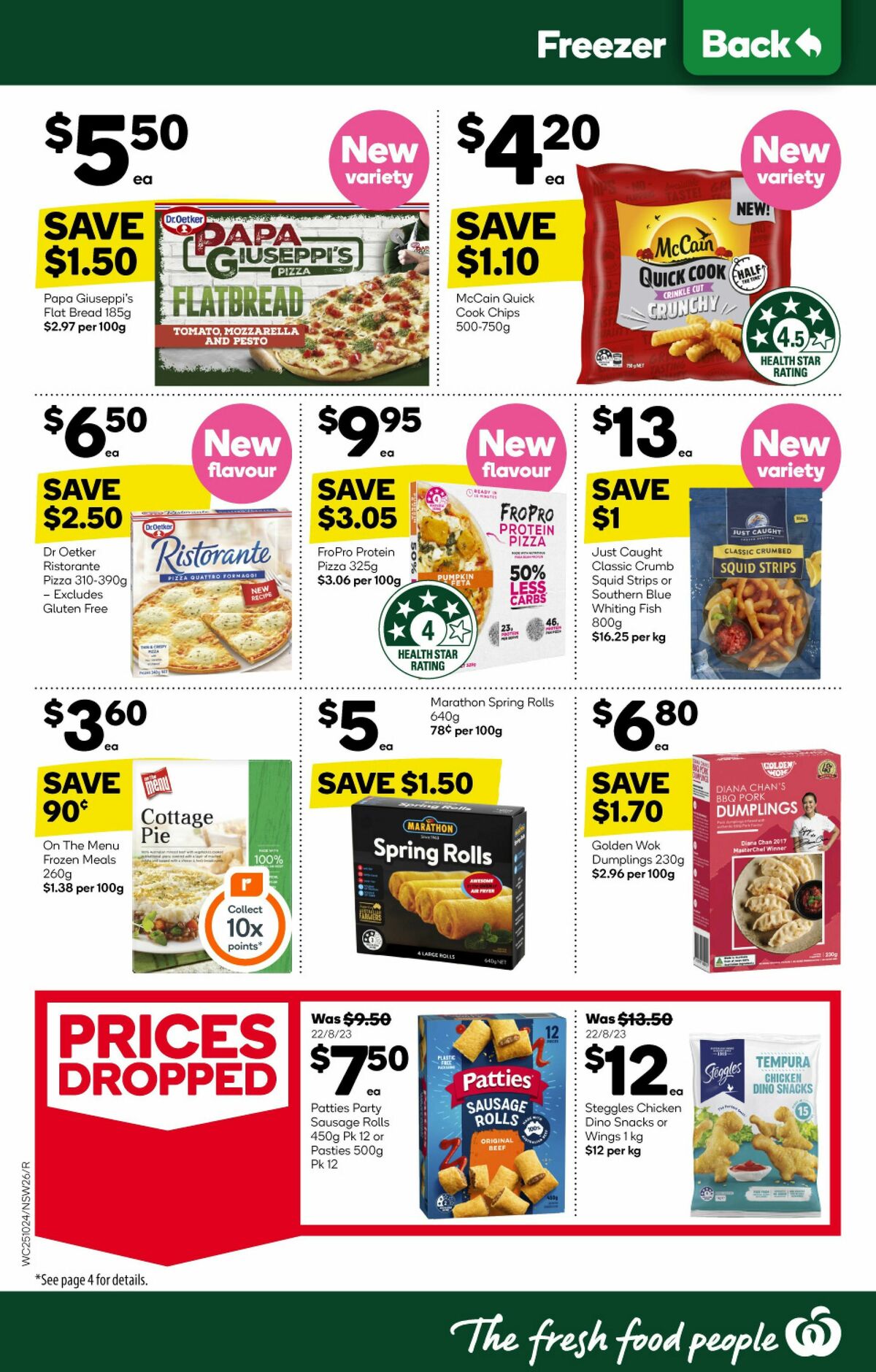 Woolworths Catalogues from 25 October