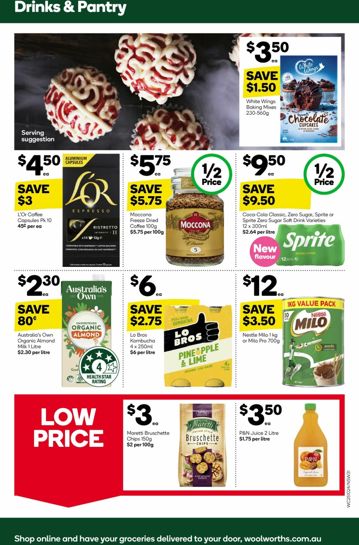 Woolworths Catalogues from 25 October