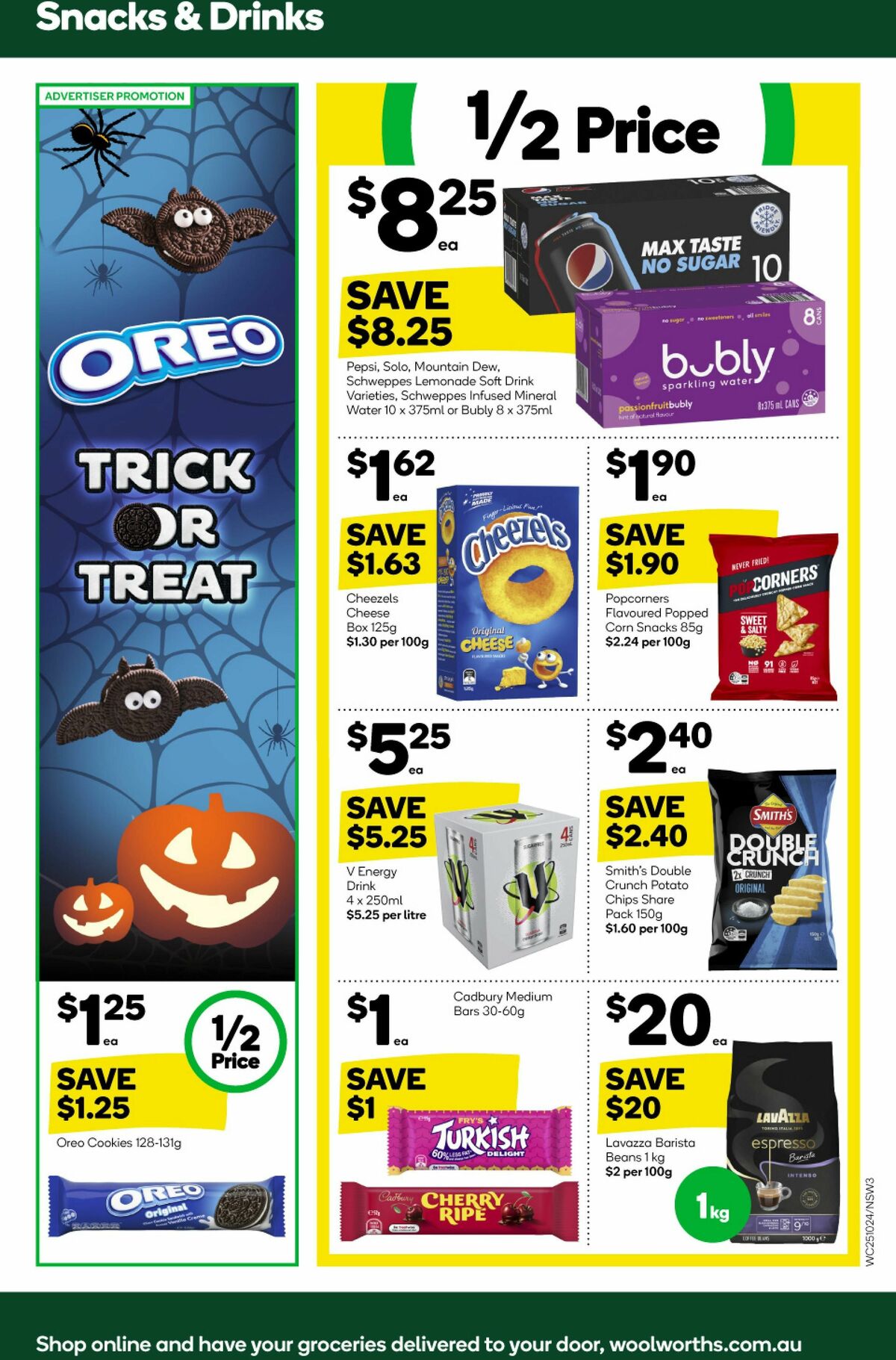 Woolworths Catalogues from 25 October