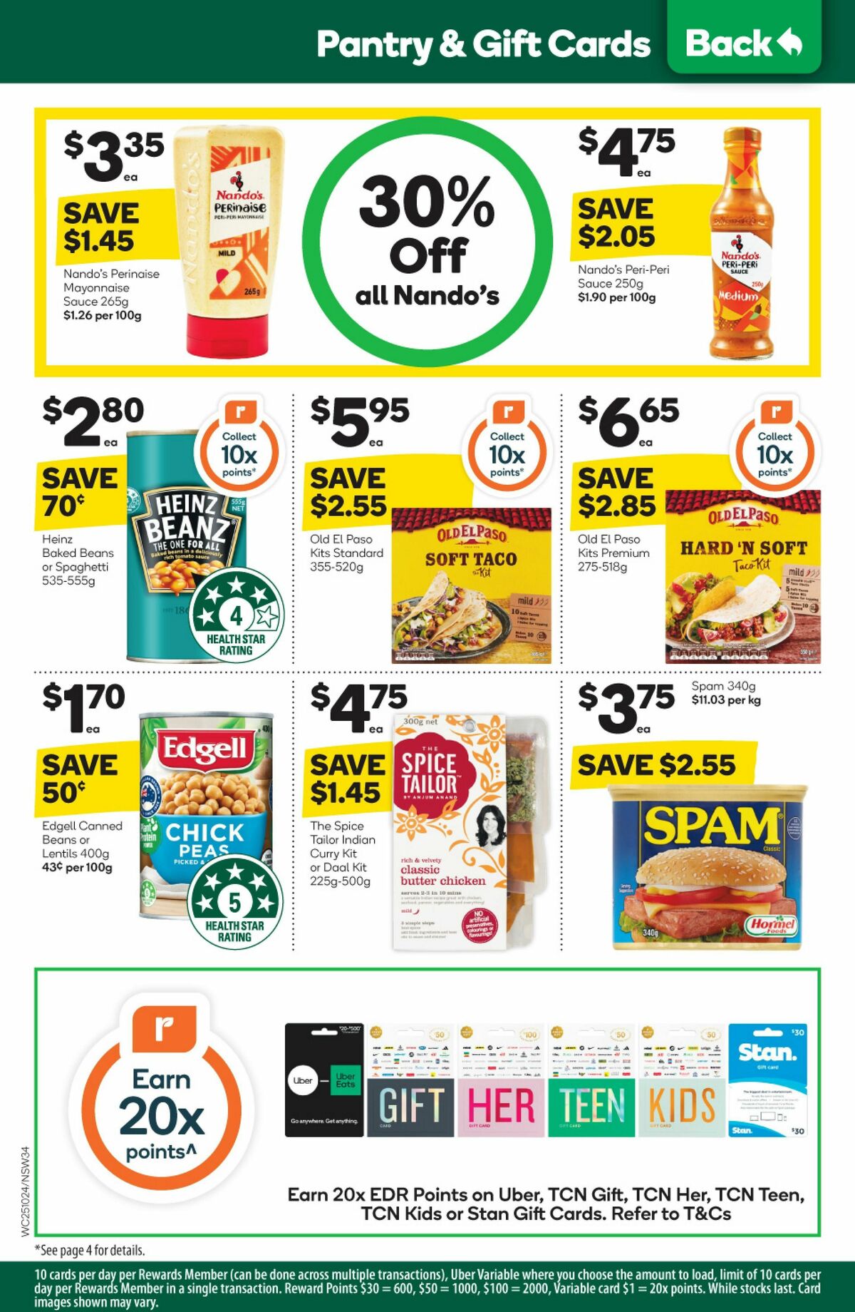 Woolworths Catalogues from 25 October