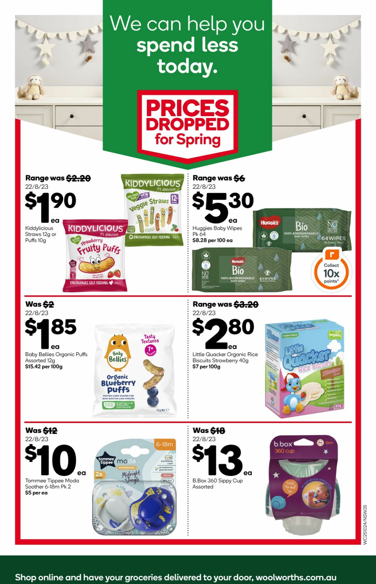 Woolworths Catalogues from 25 October